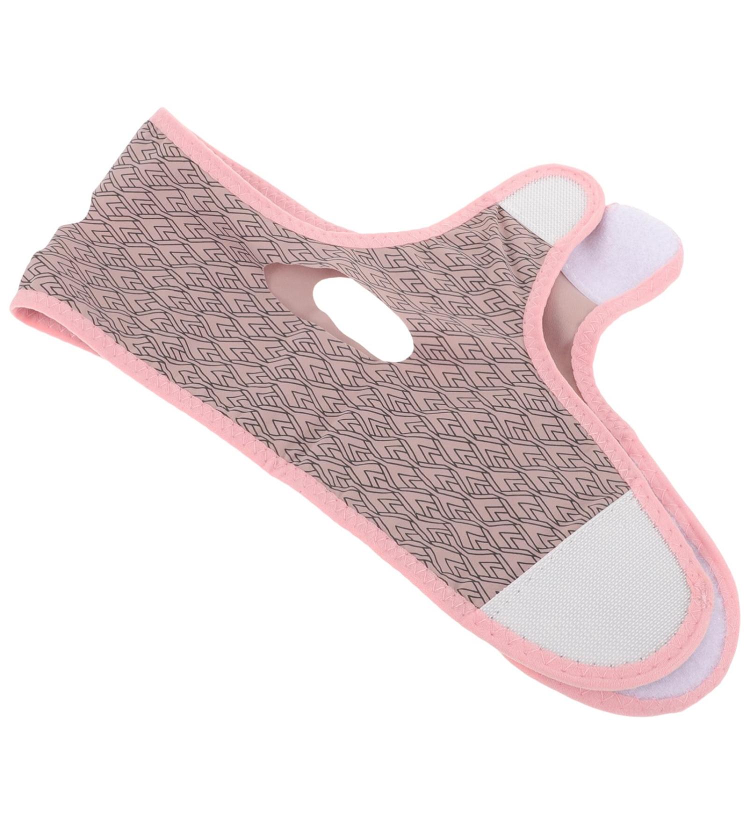 minkissy V Shaped Face Strap Face Lifting Shaper Face Straps Lift Double Chin Reduction Tool Double Chin Eliminator Face Slimmer Tape Shaping Slimming Belt Miss Mercerized Cloth