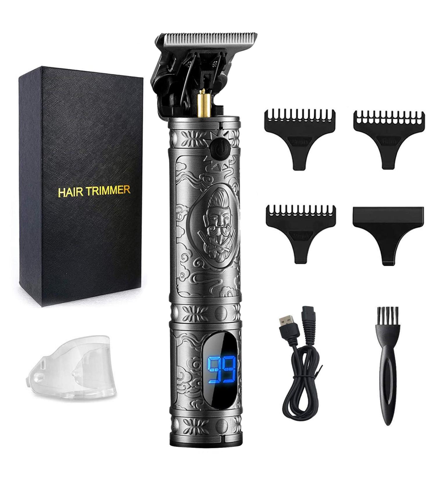 AMULISS Pro T Outline Clippers - Cordless Rechargeable Trimmer for Men | 0mm Zero Gapped Hair Clipper - Buy Online on GoSupps.com