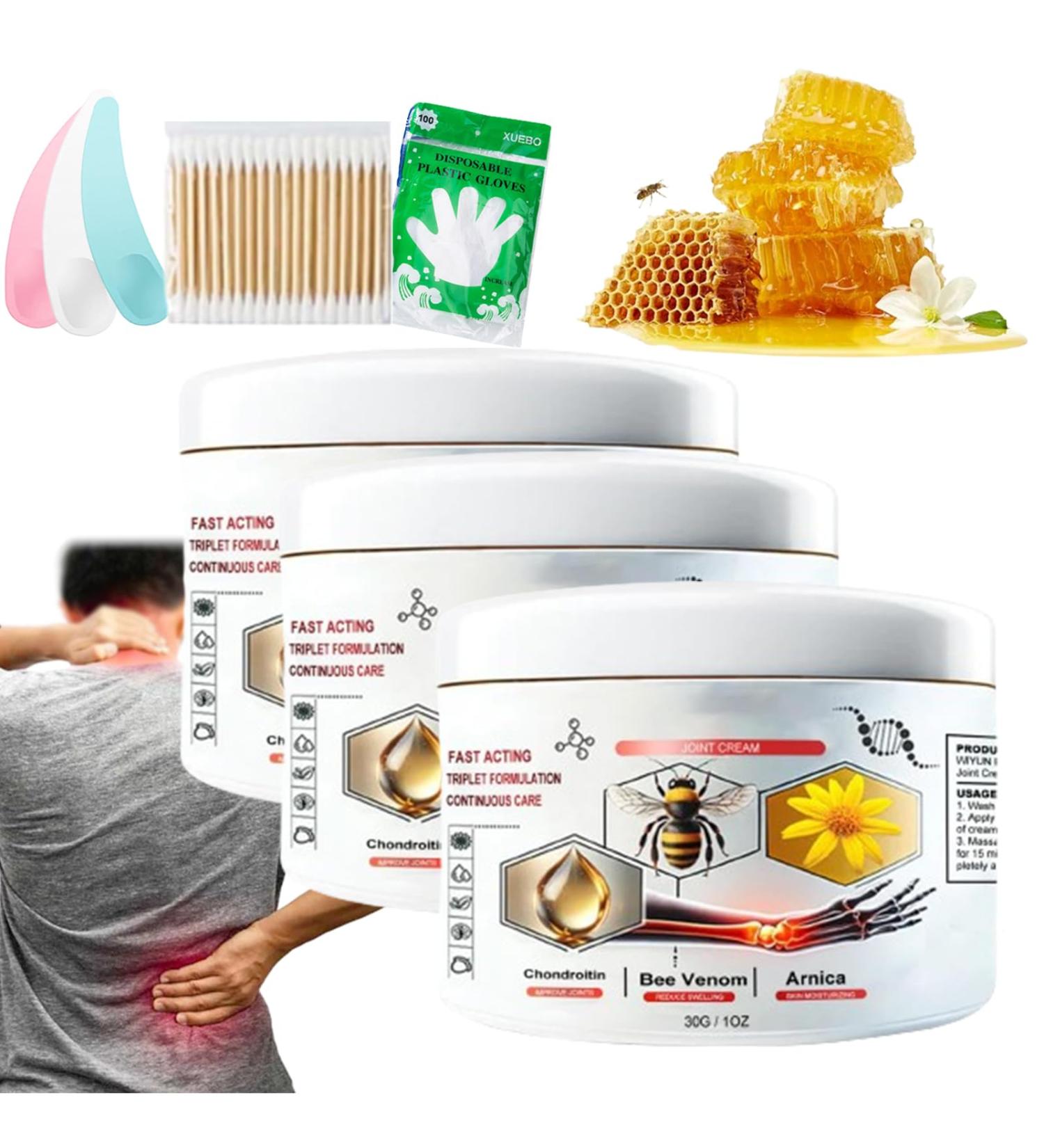 Buy Todahof Bee Venom Ointment & Relief Cream | Effective Pain Relief | International Shipping - Buy Online on GoSupps.com