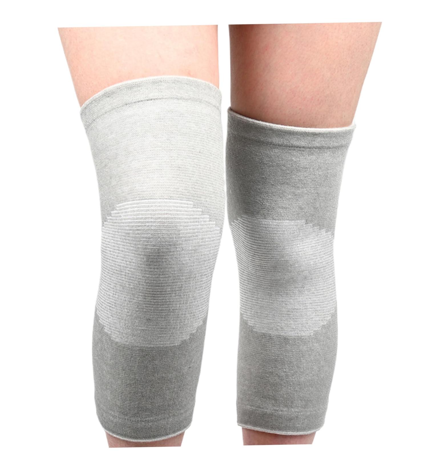 Knee Brace for Women - Bamboo Charcoal Compression Sleeve for Sports & Pain Relief | Non-Slip Support for Running & Recovery - Buy Online on GoSupps.com
