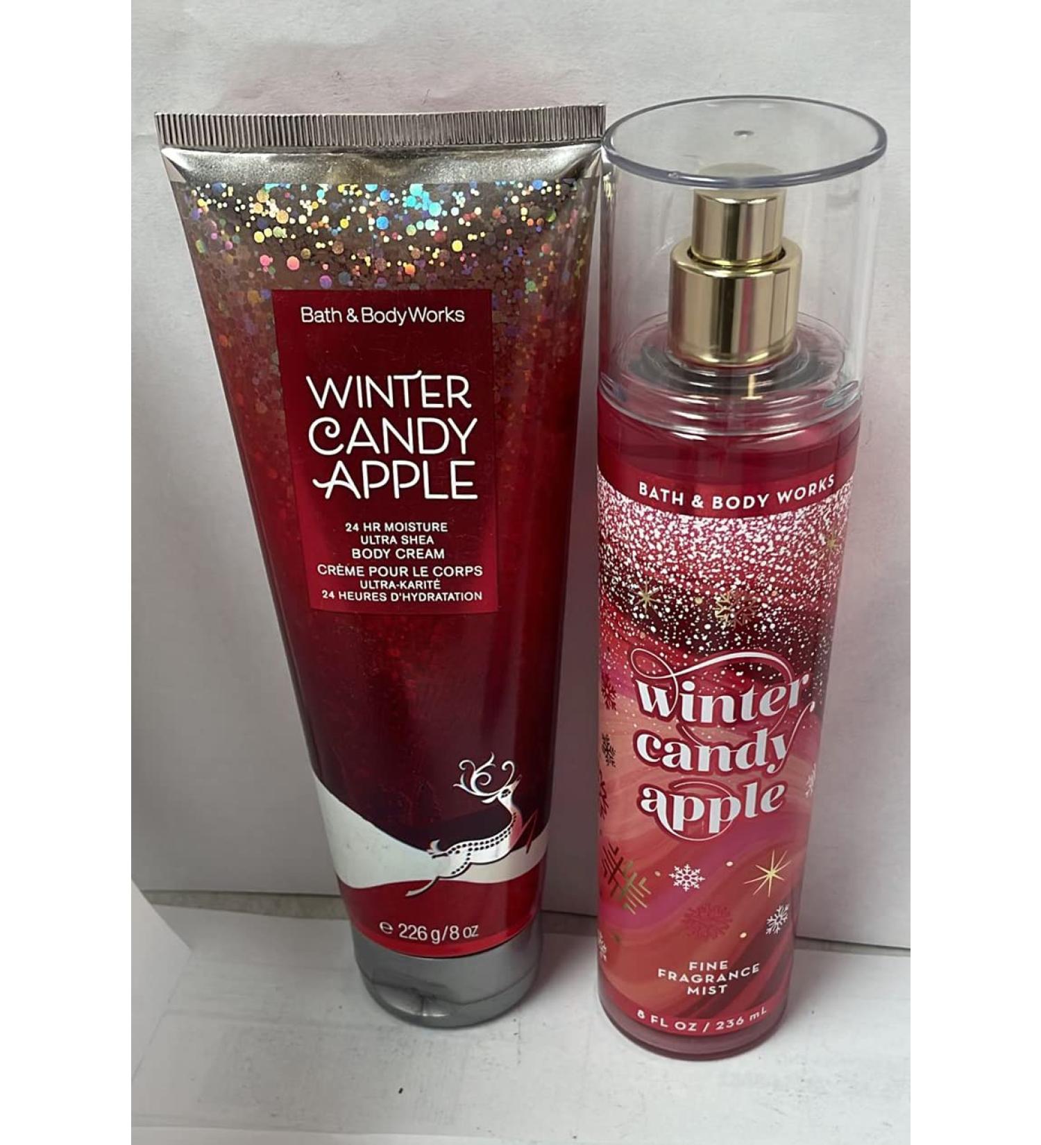 Buy Bath & Body Works Winter Candy Apple Ultra Shea Body Cream & Fine Fragrance Mist Set 2018 - Ships Worldwide - Buy Online on GoSupps.com