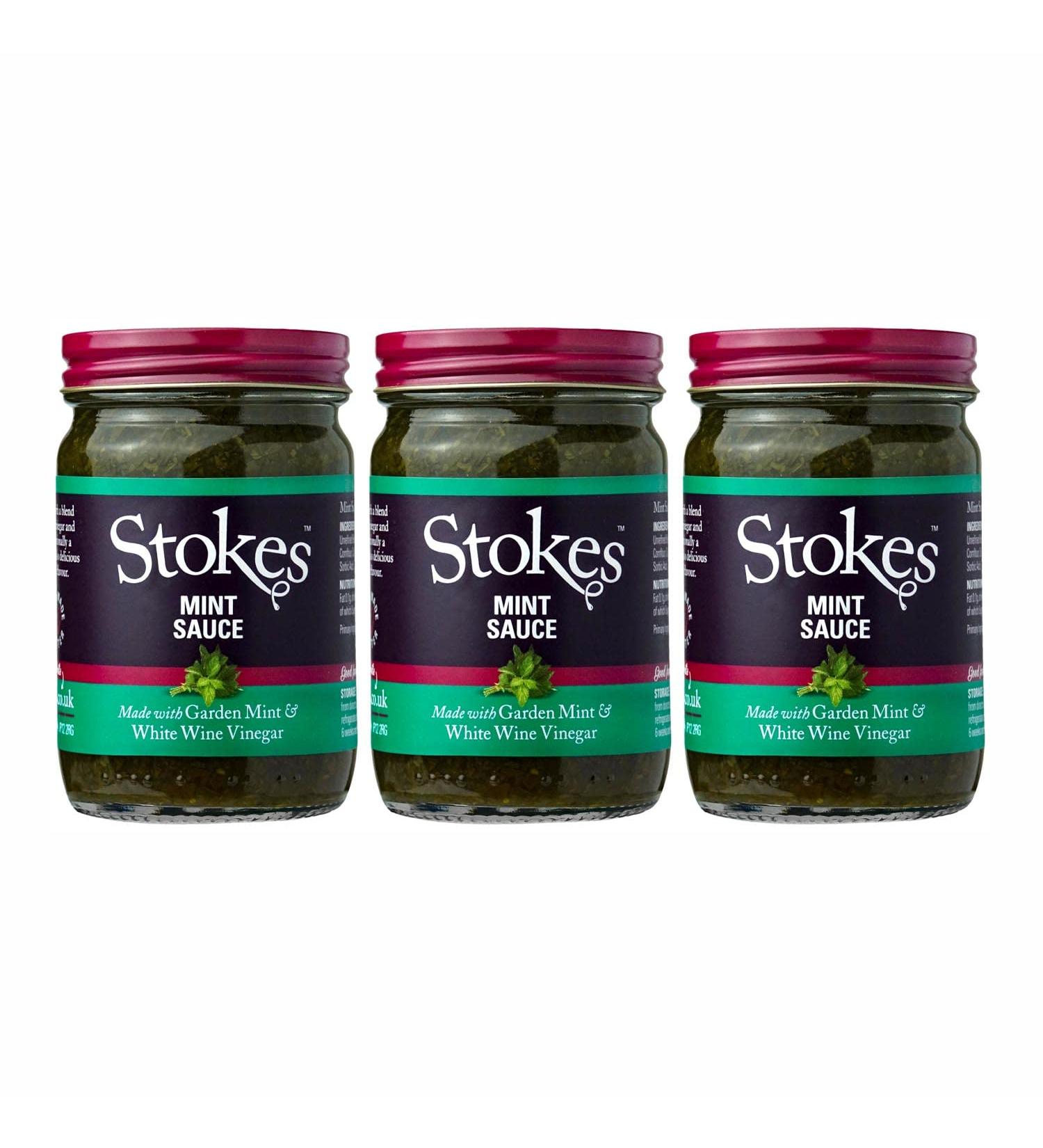 Stokes Mint Sauce 195g - Pack of 3