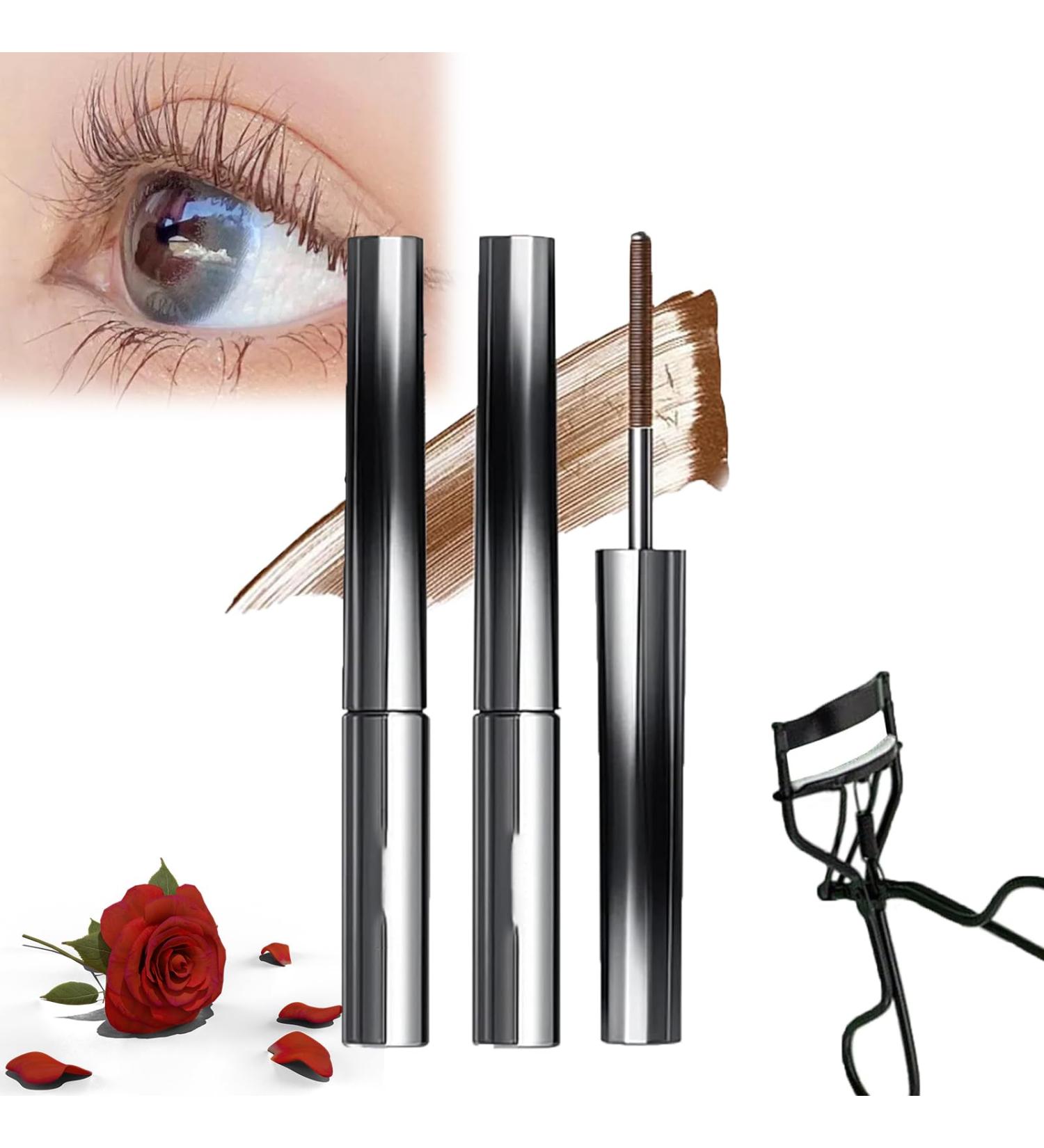 Just Doll Mascara Judi Doll Mascara Doll Mascara Jody Doll Mascara Judy Dahl Mascara Metal Rod Mascara Non-Clumping Smudge Proof Flake Proof Long Lasting (2*Brown) - Buy Online on GoSupps.com