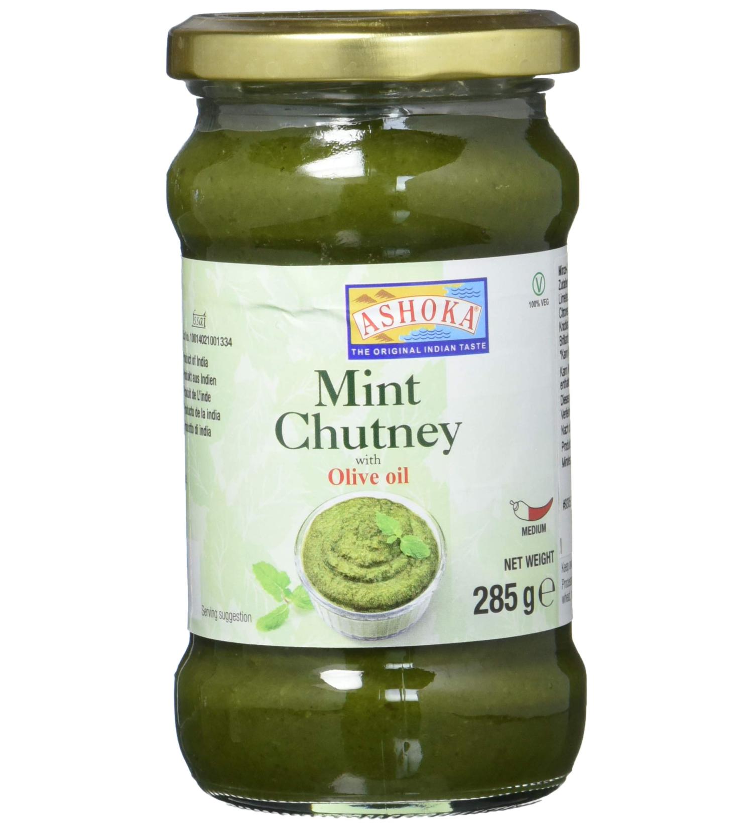 Buy ASHOKA Mint Chutney Pack of 6 - 285g Each | Authentic Indian Flavor International Shipping Available - Buy Online on GoSupps.com