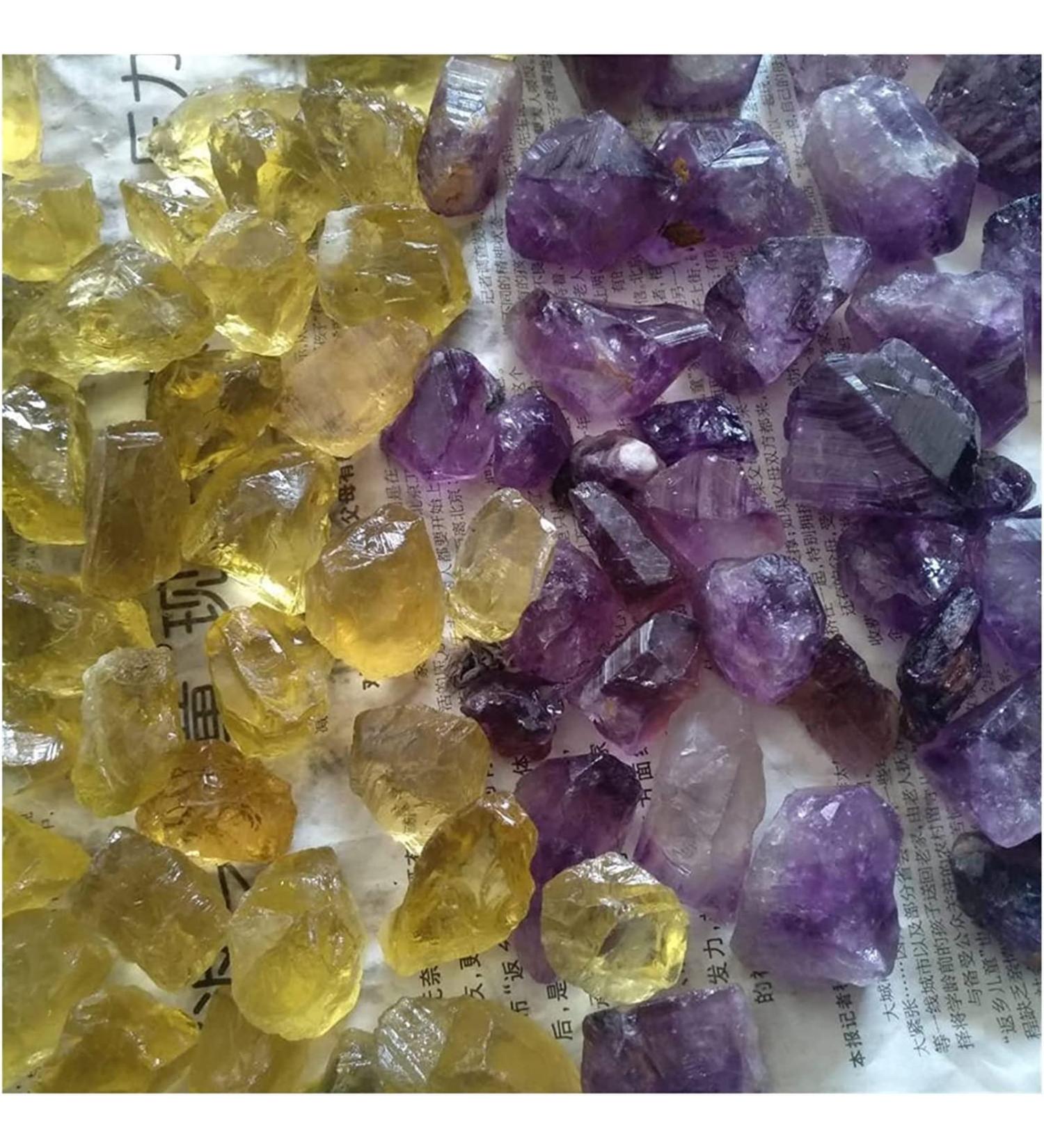 Natural Crystal Rough Amethyst Rough 500g Rough Natural Amethyst s +500gNatural Citrine Rough Raw Rock - Buy Online on GoSupps.com