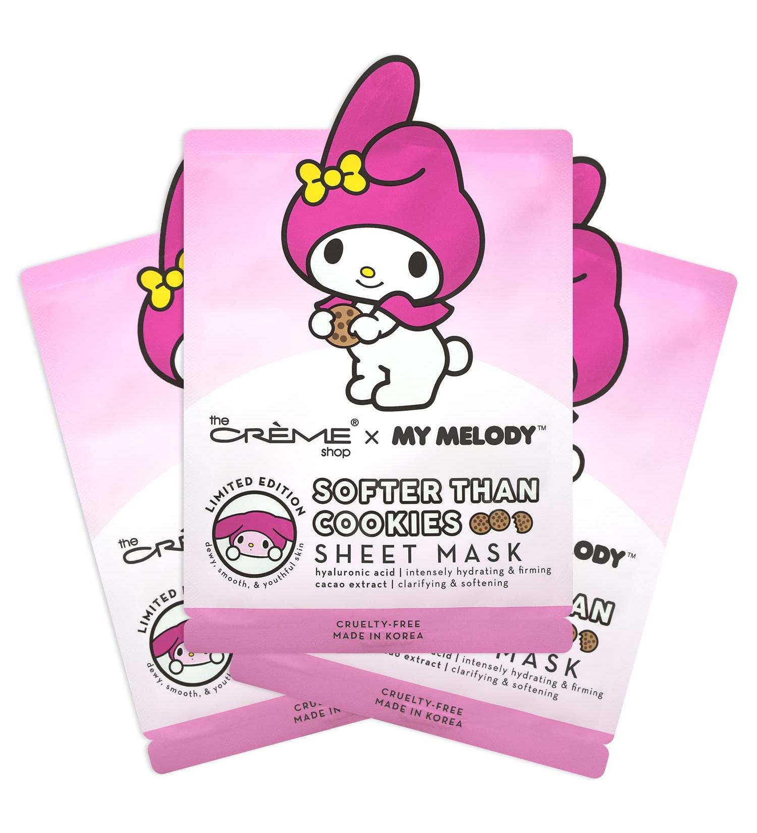 Buy My Melody Softer Than Cookies Sheet Mask (3 Pack) - The Cr me Shop | International Shipping Available - Buy Online on GoSupps.com