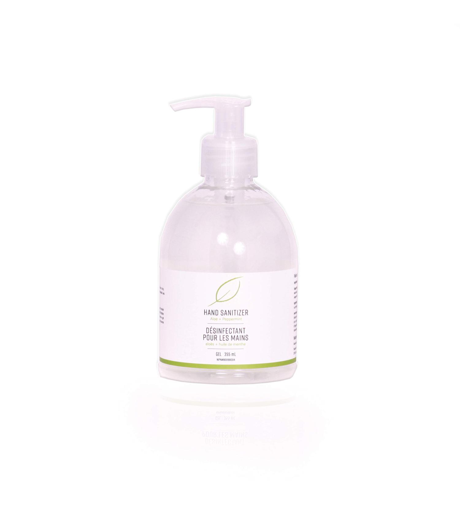 Natures Formulae Hand Sanitizer with Aloe Vera and Peppermint Essential Oil | 355mL - Buy Online on GoSupps.com