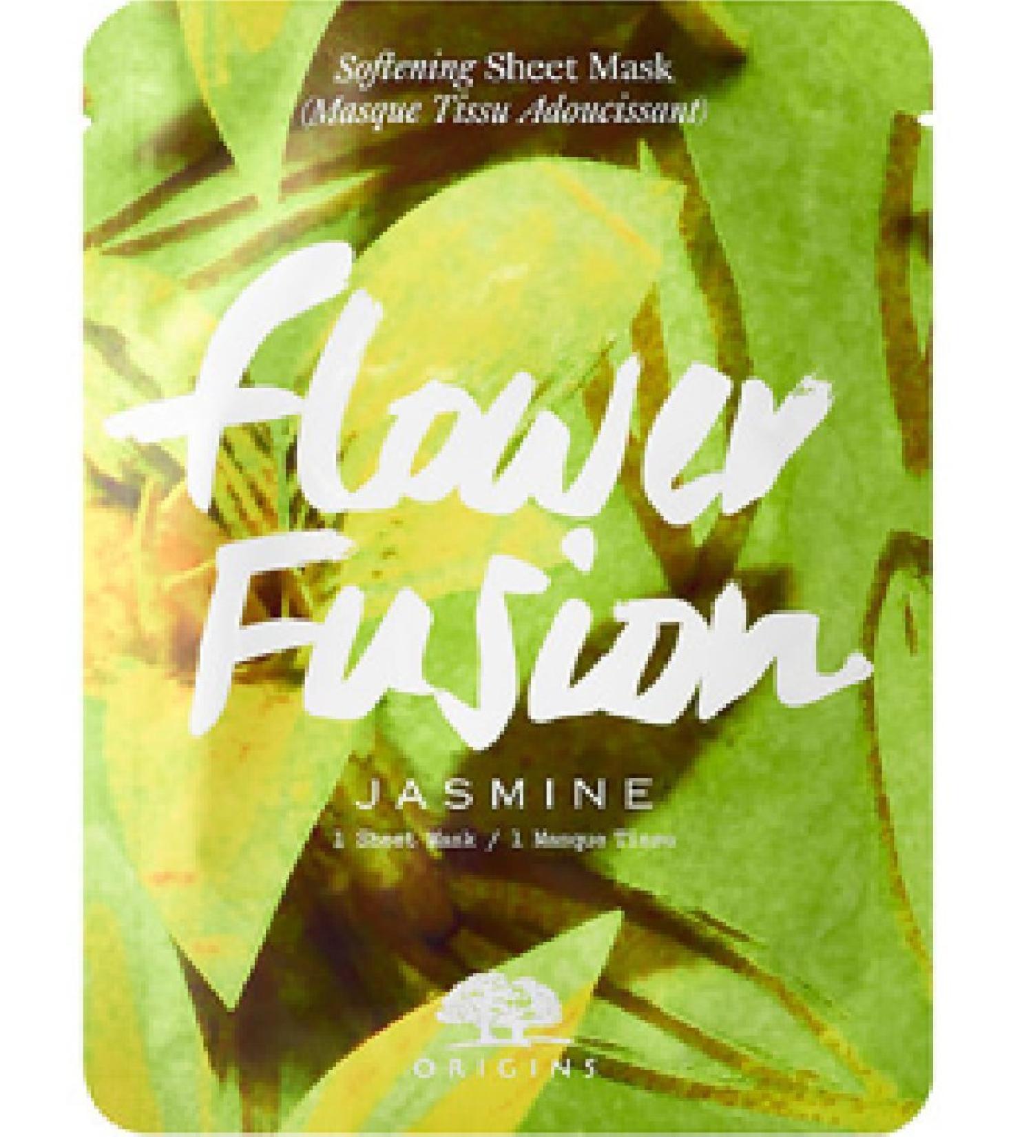 Origins Flower Fusion Jasmine Softening Sheet Mask 1 Sheet Mask