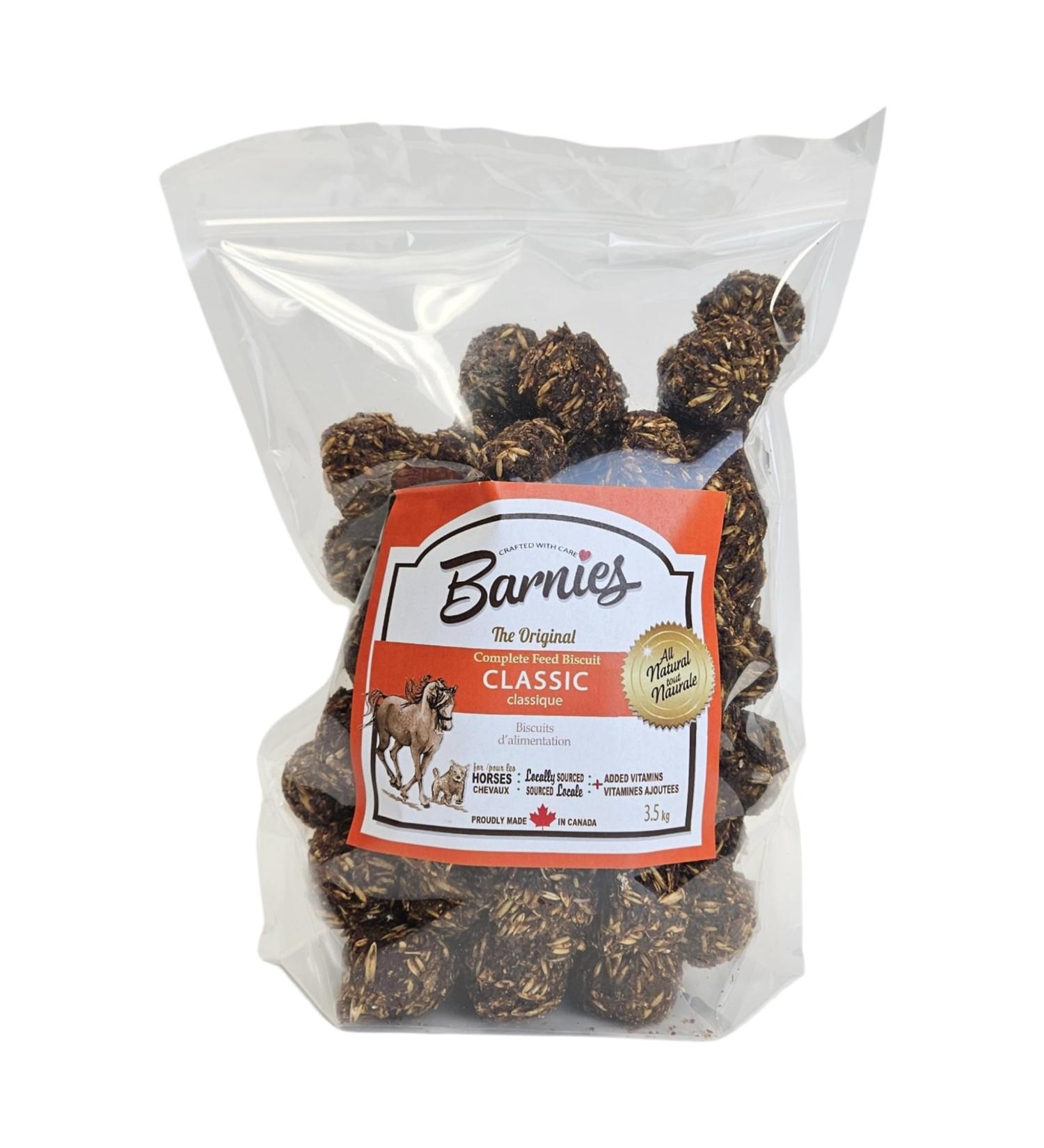 Barnie s All-Natural Horse Treats Vitamin-Enhanced Locally Sourced Canadian-Made Biscuits for Horses | 4 Flavours (Classic Apple Watermelon Peppermint) (3.5kg Classic) - Buy Online on GoSupps.com