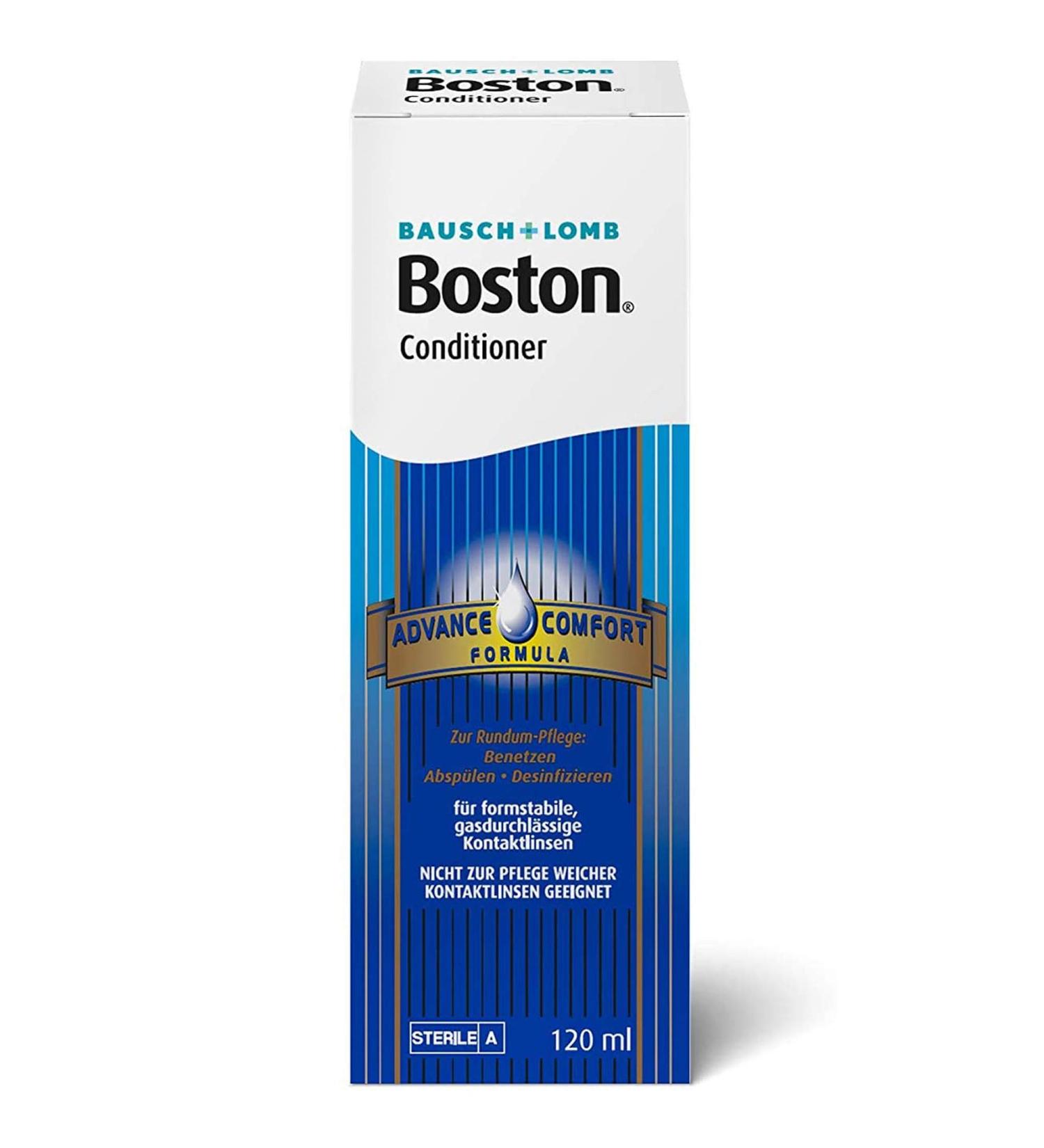 Bausch and Lomb Boston Conditioner contact lens storage solution hard lentils 1 -pack 1 x 120 ml 1 Pack (1 x 120 ml) lentils single