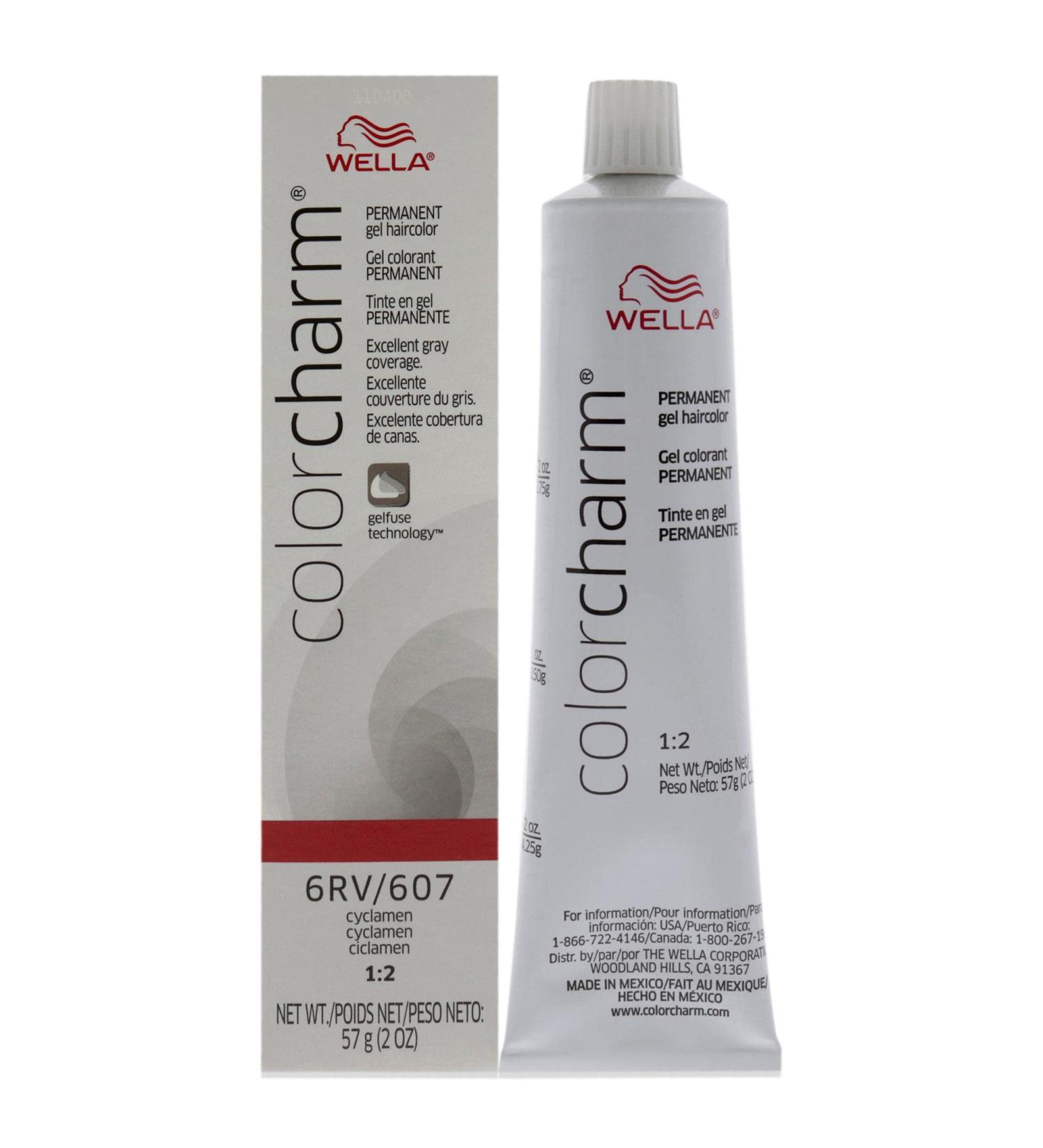 COLORCHARM Permanent Gel Hair Color - 6RV Fiery Red for Full Gray Coverage | Shop Internationally - Buy Online on GoSupps.com