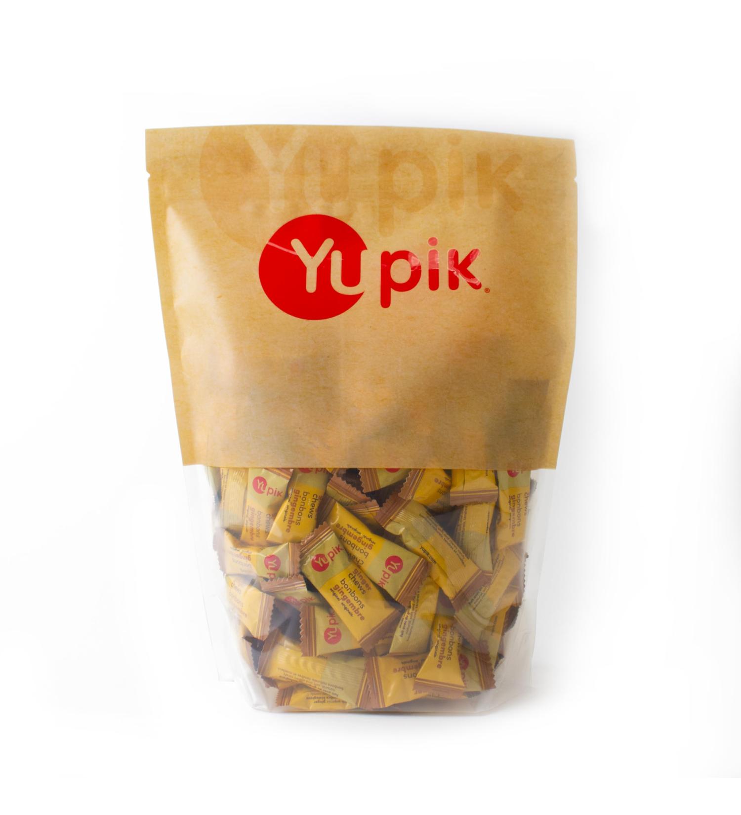 Yupik Ginger Chews Candy 1 kg Gluten-Free Individually Wrapped Candies Soft & Chewy Bites Made with Real Ginger Sweet & Spicy Quick Snacks Original Ginger Original Ginger 1 kg (Pack of 1) - Buy Online on GoSupps.com