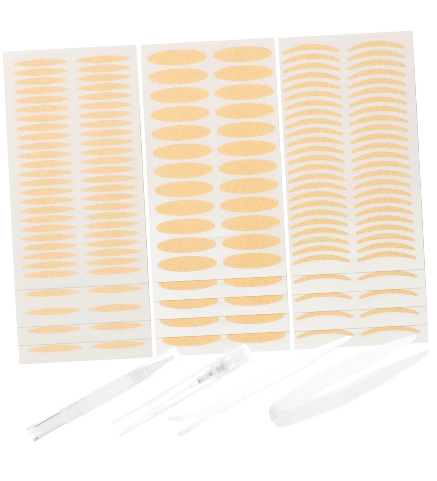MAGICLULU 2 Sets Double Eyelid Sticker Set Adhesive Eyelid Strip Double Eyelid Tapes Eyelid Tapes for Makeup Eyelid Tape for Hooded Eyes Eyelid Shaping Tapes Lifting Belt Mesh Girl - Buy Online on GoSupps.com