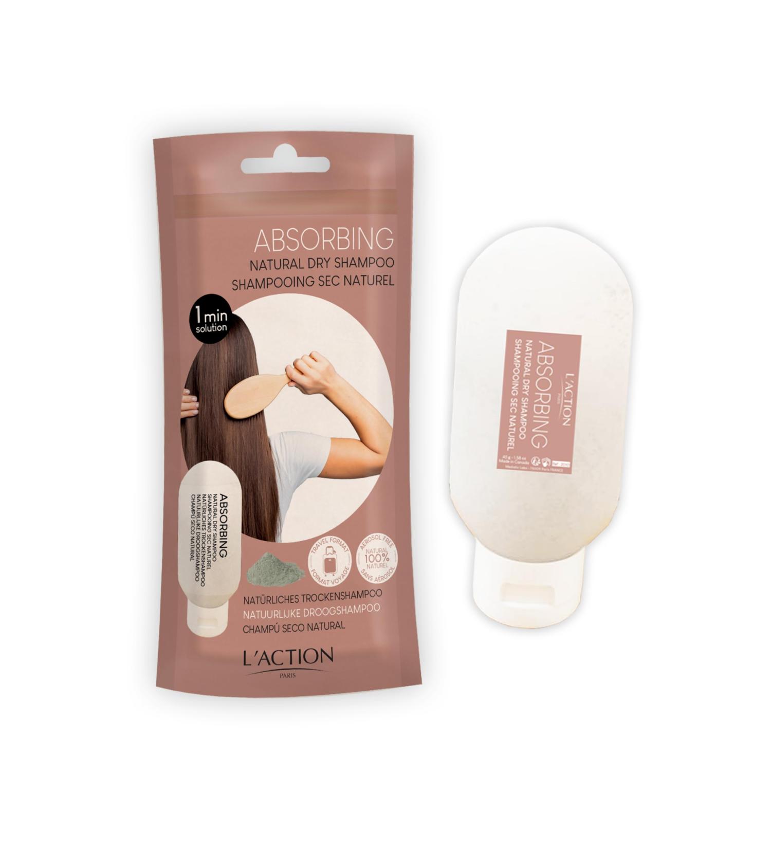 L'Action Shampooing Sec Naturel Absorbant 45g