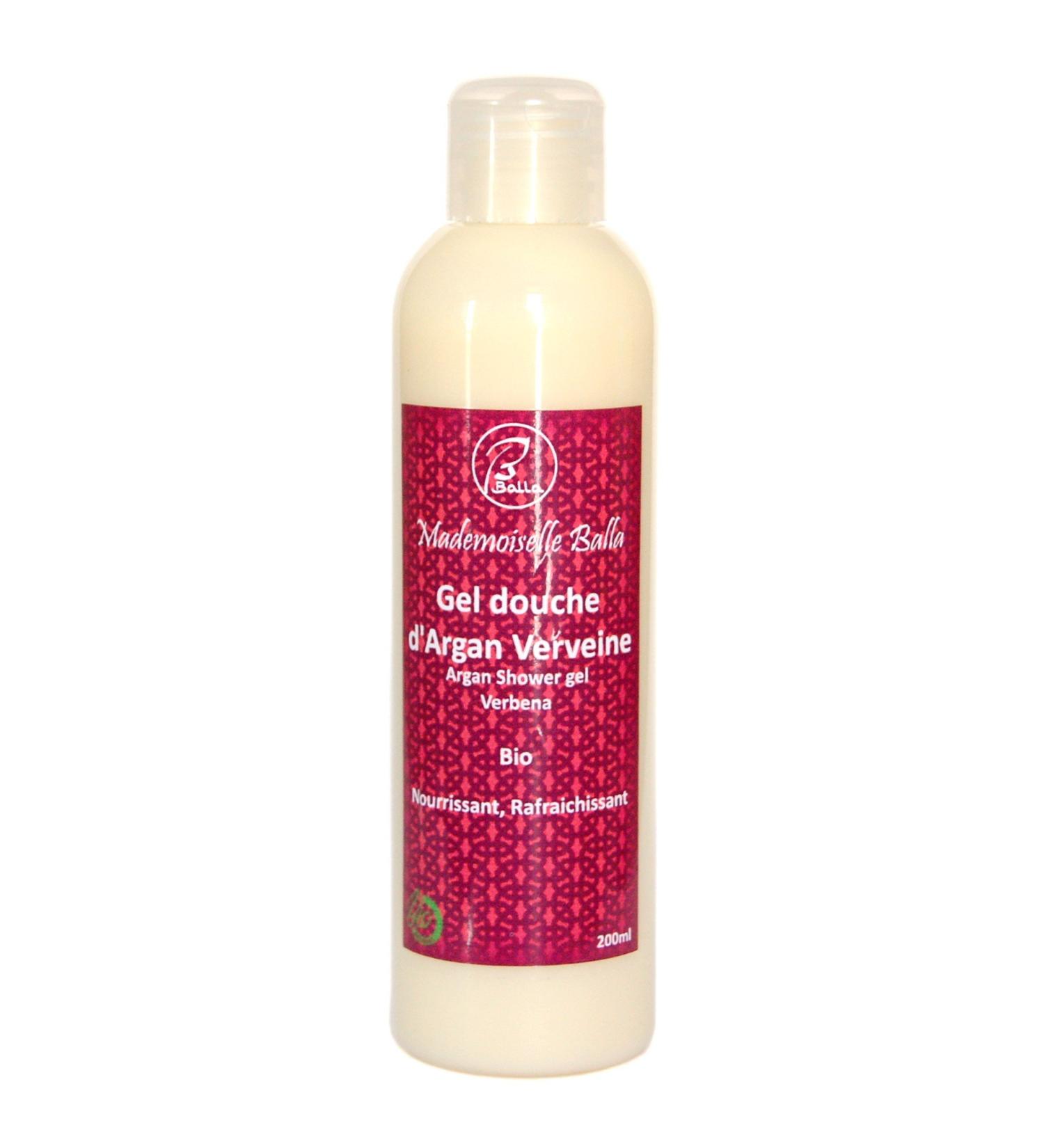 BALLA Balla - Argan shower gel fragranced with organic verbena 200 ml