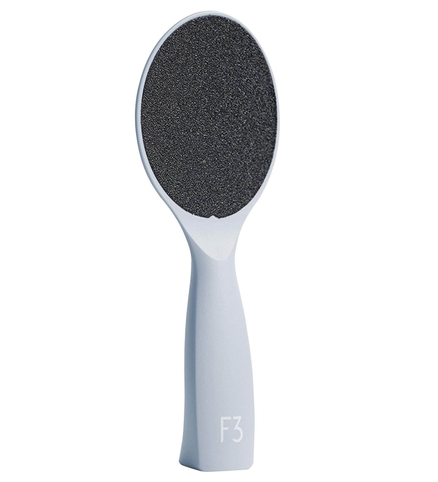 F3 Systems Self-Standing Emery Foot File: Double-Sided Pedicure Tool for Cracked Heels - Wet & Dry Feet Care - Hygienic Exfoliating Callus Remover & Foot Scrubber - Buy Online on GoSupps.com