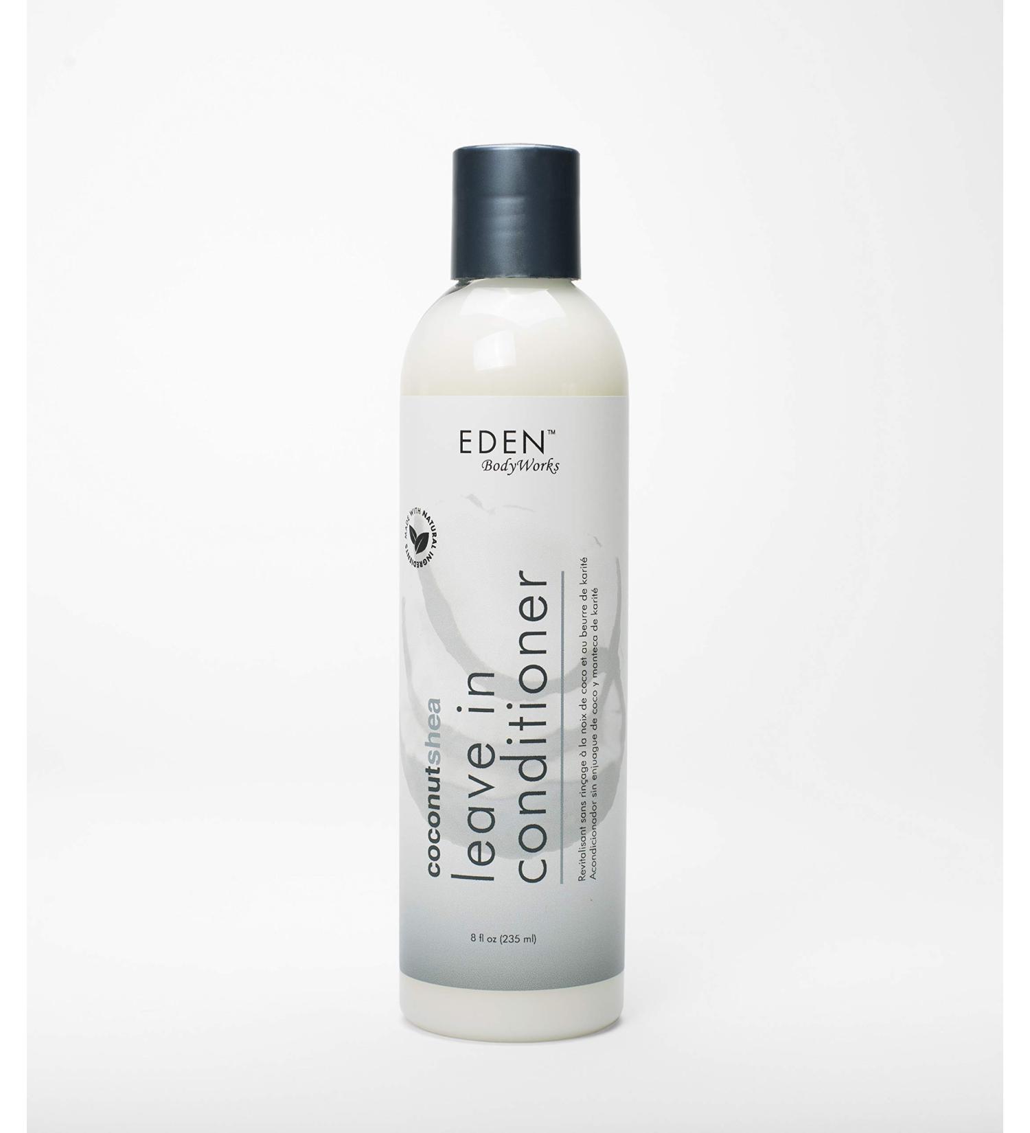 EDEN BodyWorks Coconut Shea Leave-In Conditioner 8 oz - Moisturize, Define Curls, Add Shine - Buy Online on GoSupps.com