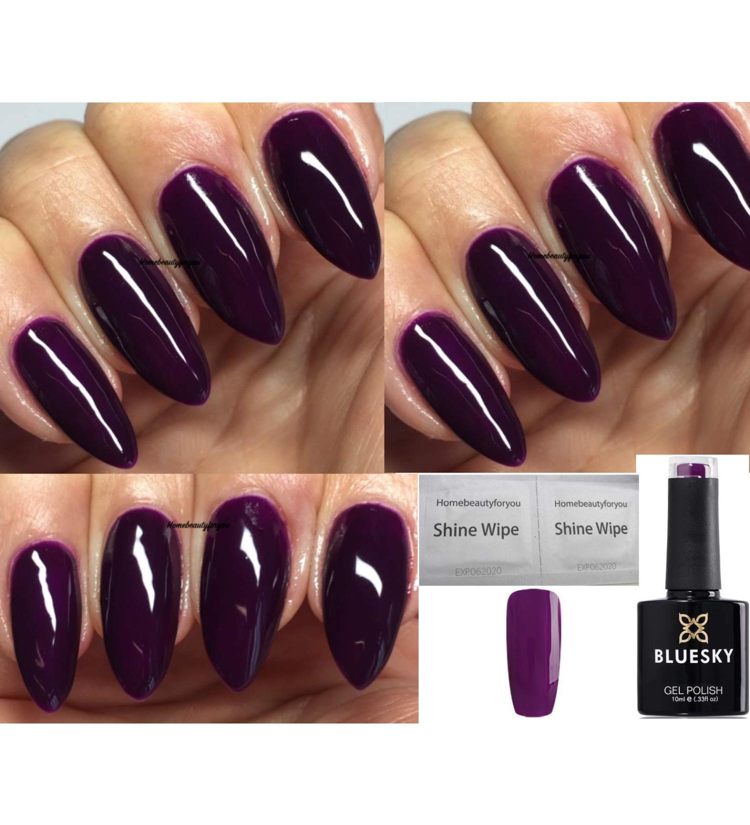 Bluesky Gel Polish PURPLE RAIN Nail UV LED Soak Off - Buy Online on GoSupps.com