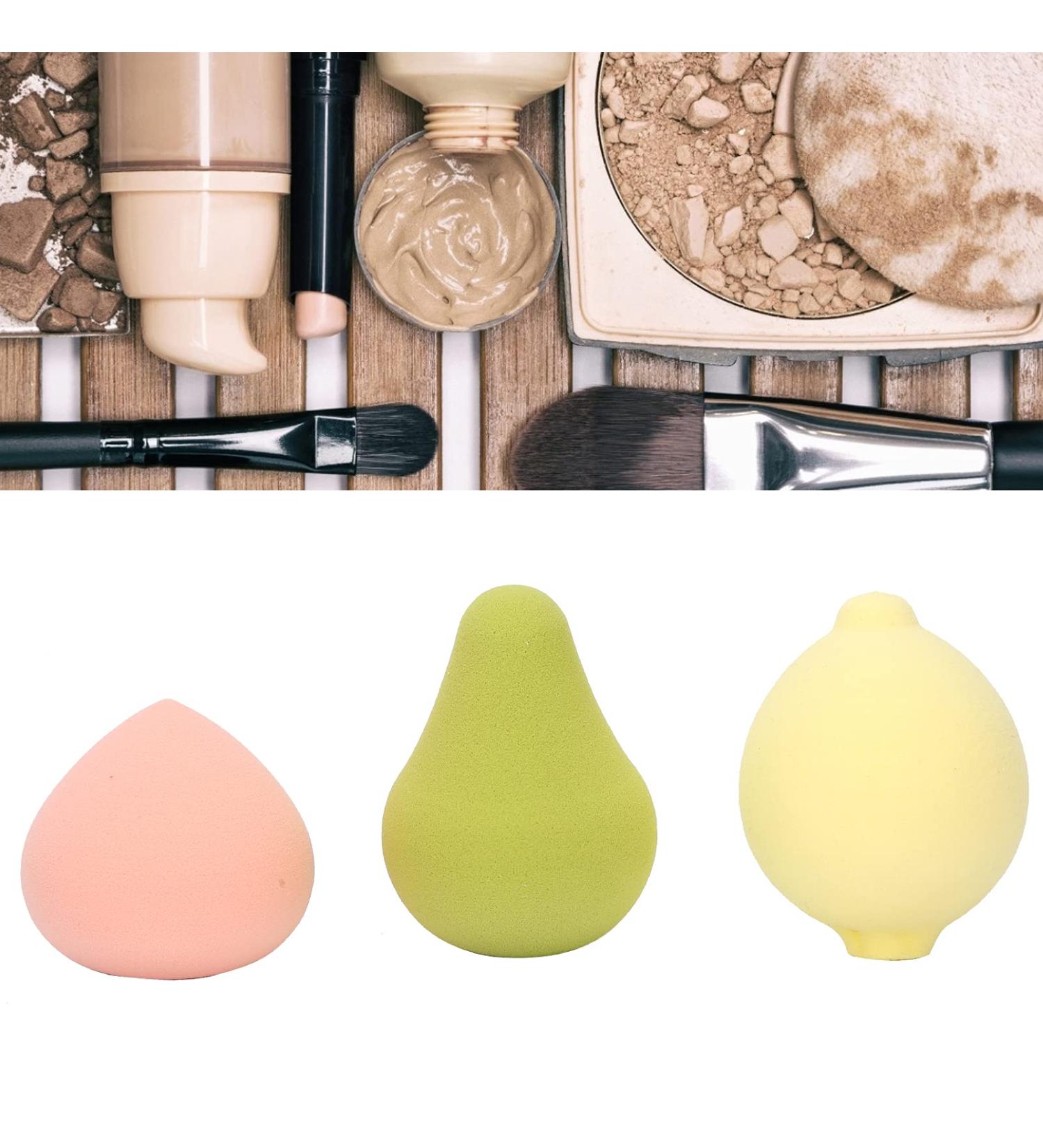 Buy Hurrise Make-Up Sponge Blender Set | Washable & Reusable Beauty Sponges for Loose Powder & Liquid Cosmetics - Buy Online on GoSupps.com