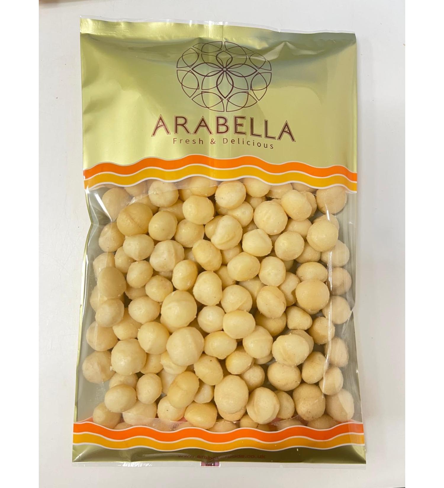 Macadamia Nuts Roasted and Lightly Salted - 450G - Freshly Roasted - Naturally Buttery - Buy Online on GoSupps.com