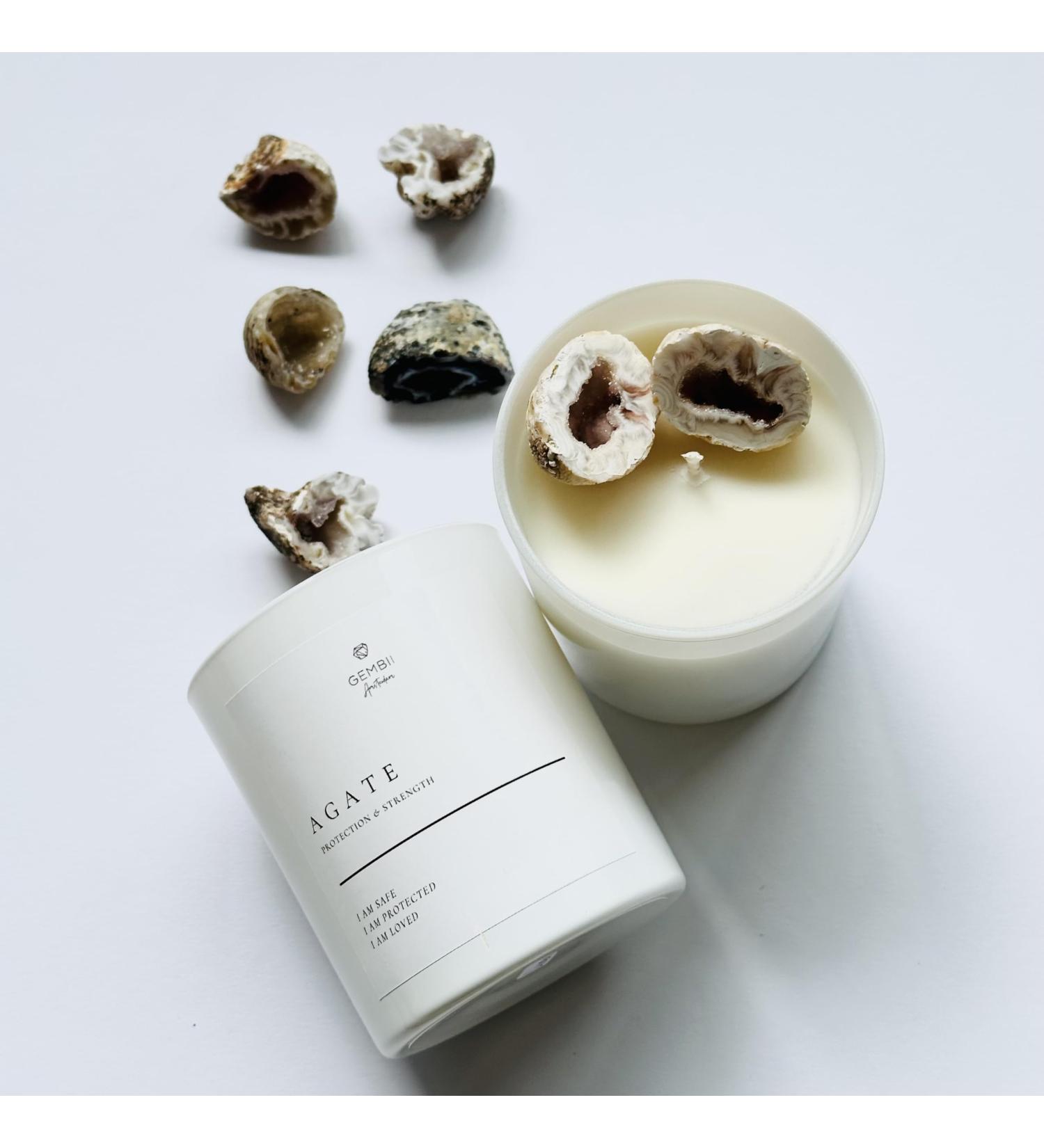 Crystal Candle | Agate GEODE
