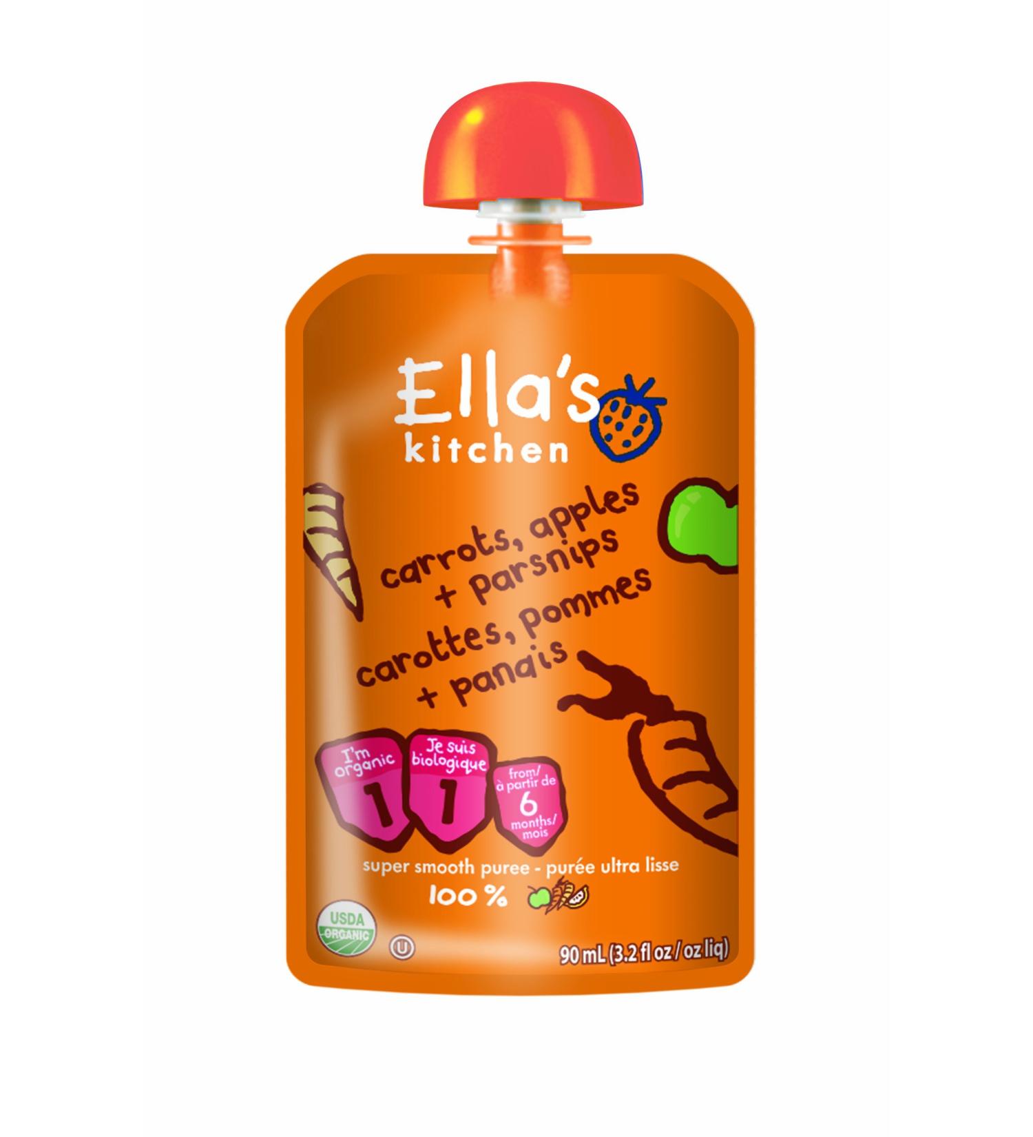 Ella's Kitchen Carrots Apples and Parsnips 7-Count