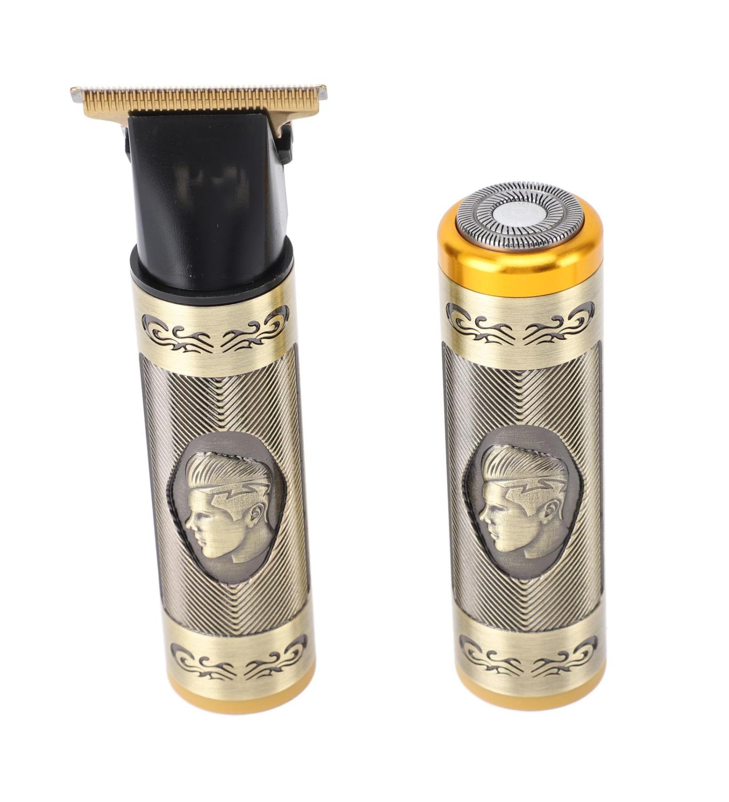 Electric Hair Clipper Kit - Portable 3 in 1 Men's Hair Cutting Kit with 3 Heads & 4 Combs for Home Use & Nose Hair Trimming - Buy Online on GoSupps.com