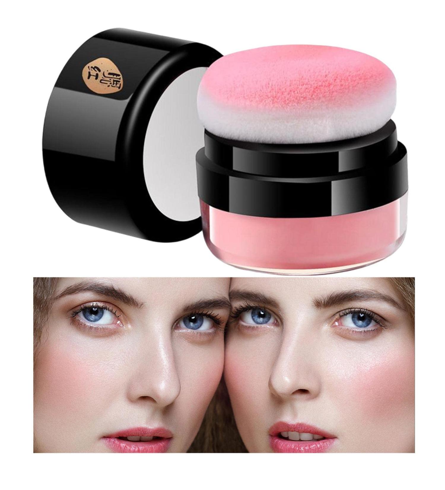Loose Powder Soft Air Cushion Natural er for Cheeks | Long-Lasting Highly Pigmented Makeup for All Day Wear Easy to Blend Makeup Hersil Milk Tea - Buy Online on GoSupps.com