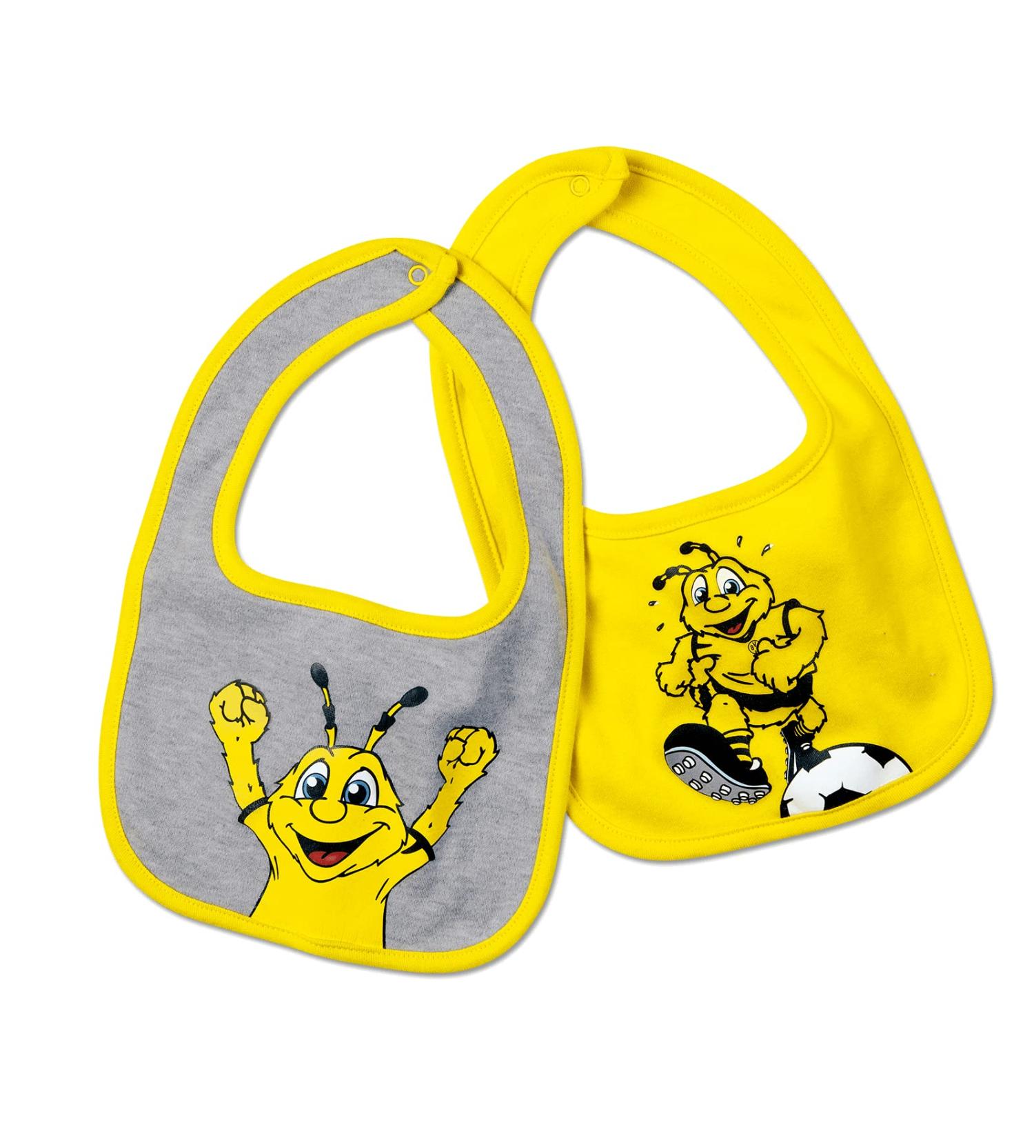 Buy Borussia Dortmund BVB Bibs - Emma Set of 2 | International Shipping Available - Buy Online on GoSupps.com