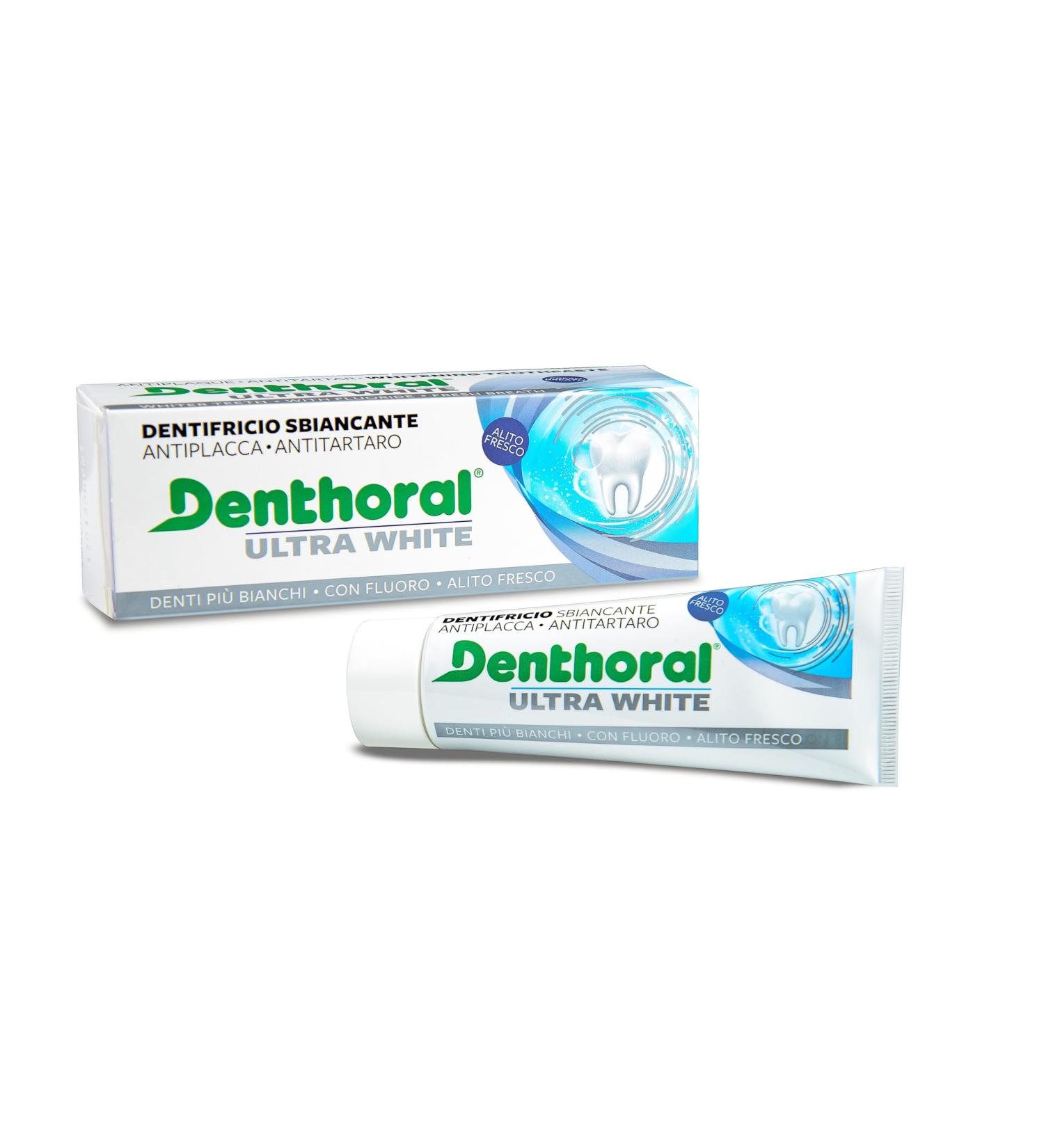  Denthoral Denthoral Ultra White Toothpaste 75 ml - Buy Online on GoSupps.com