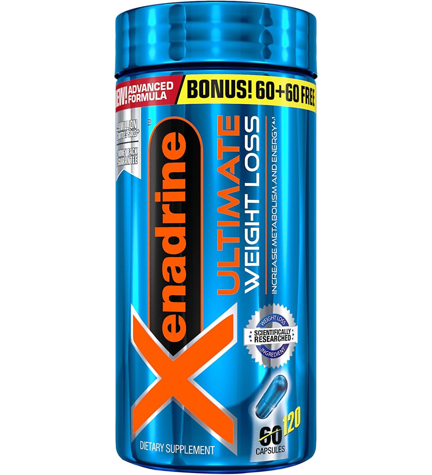 Xenadrine Ultimate Weight Loss â€“ Powerful 120 Capsules for Effective Fat Burning - Buy Online on GoSupps.com