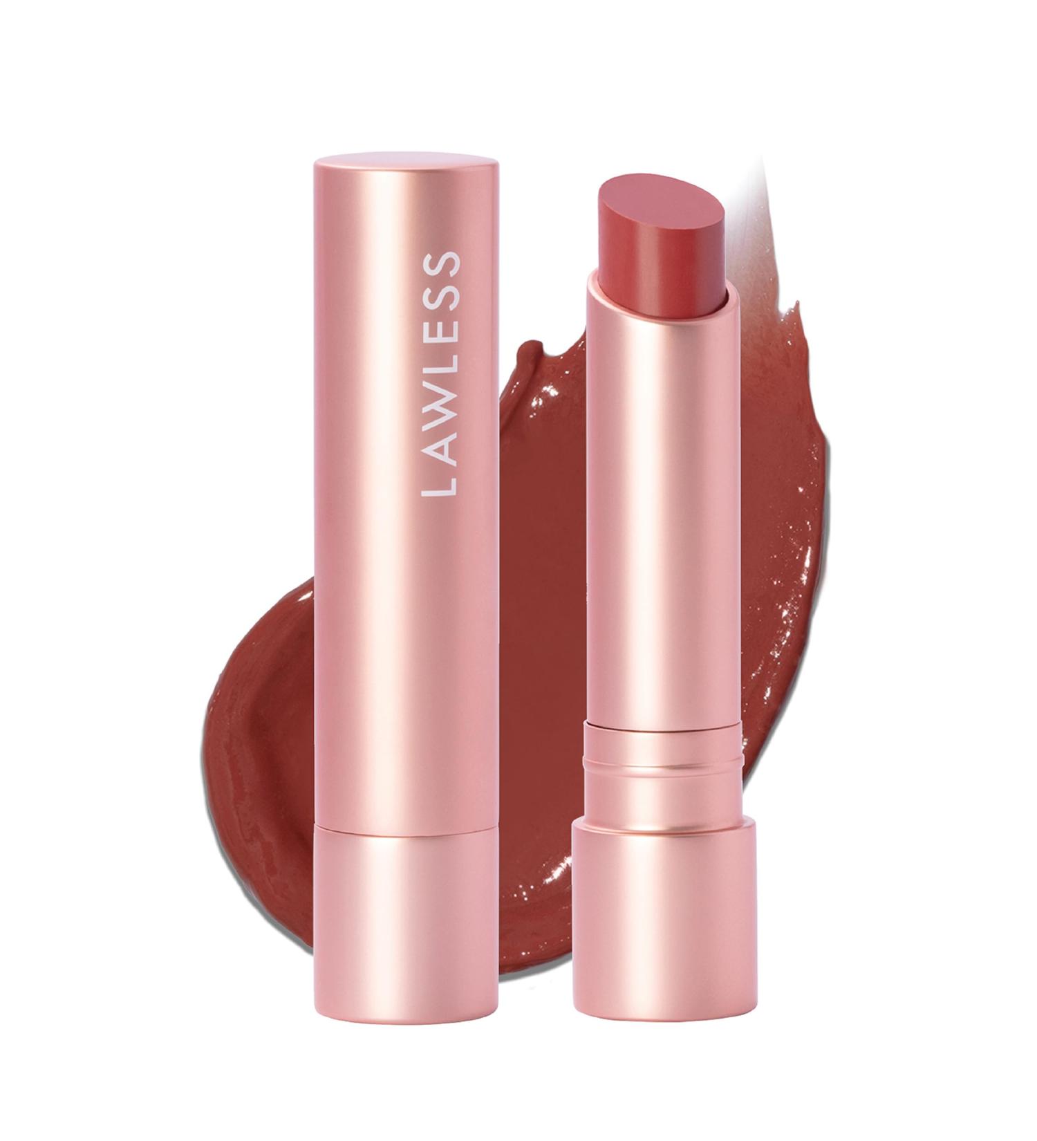 LAWLESS Forget the Filler Lip Plumping Balm - Georgie | Natural Tinted Lip Balm for Fuller Smoother Lips | 0.09 oz - Shop Internationally - Buy Online on GoSupps.com