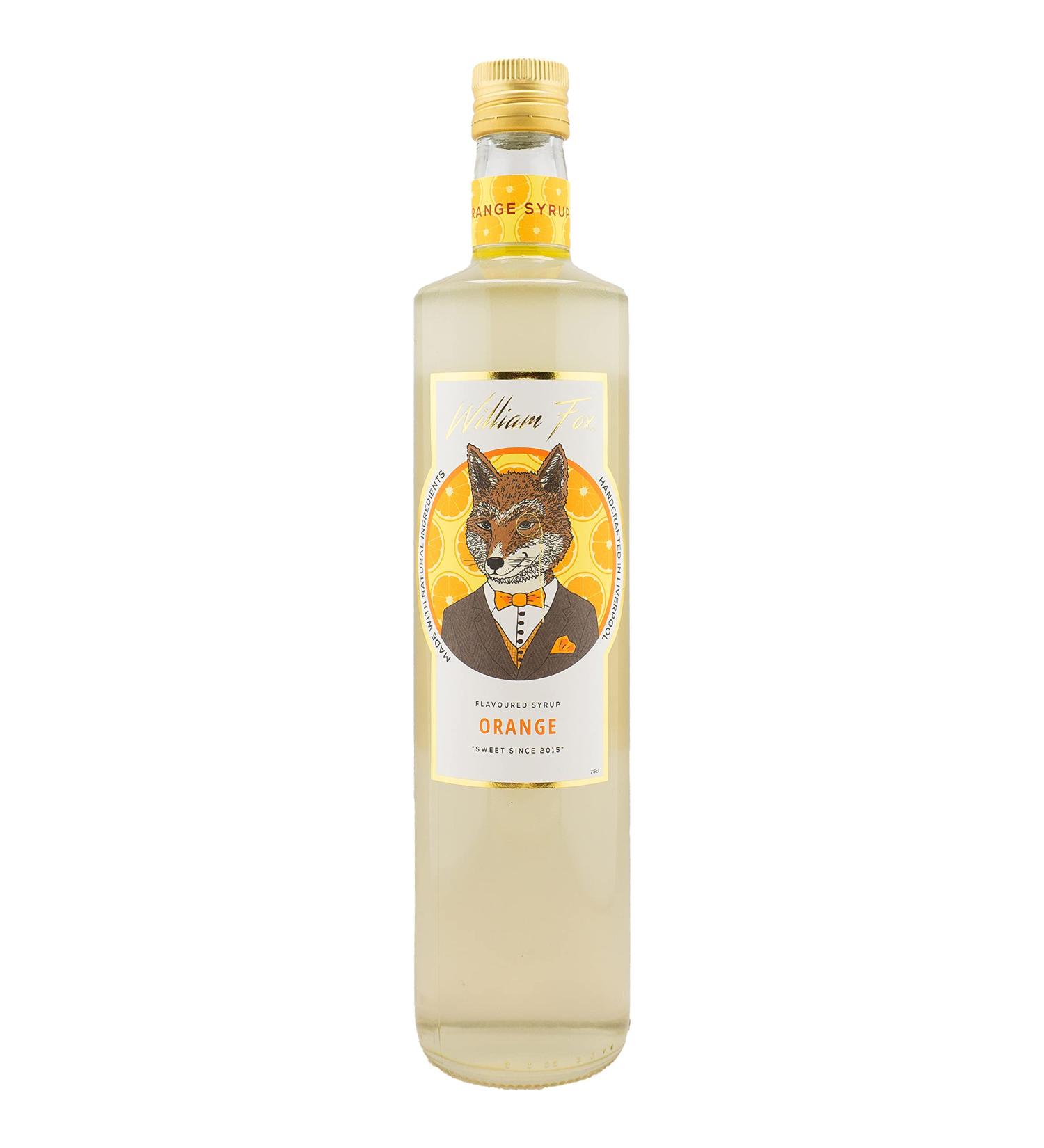 William Fox Sirop d'orange Premium 75 cl