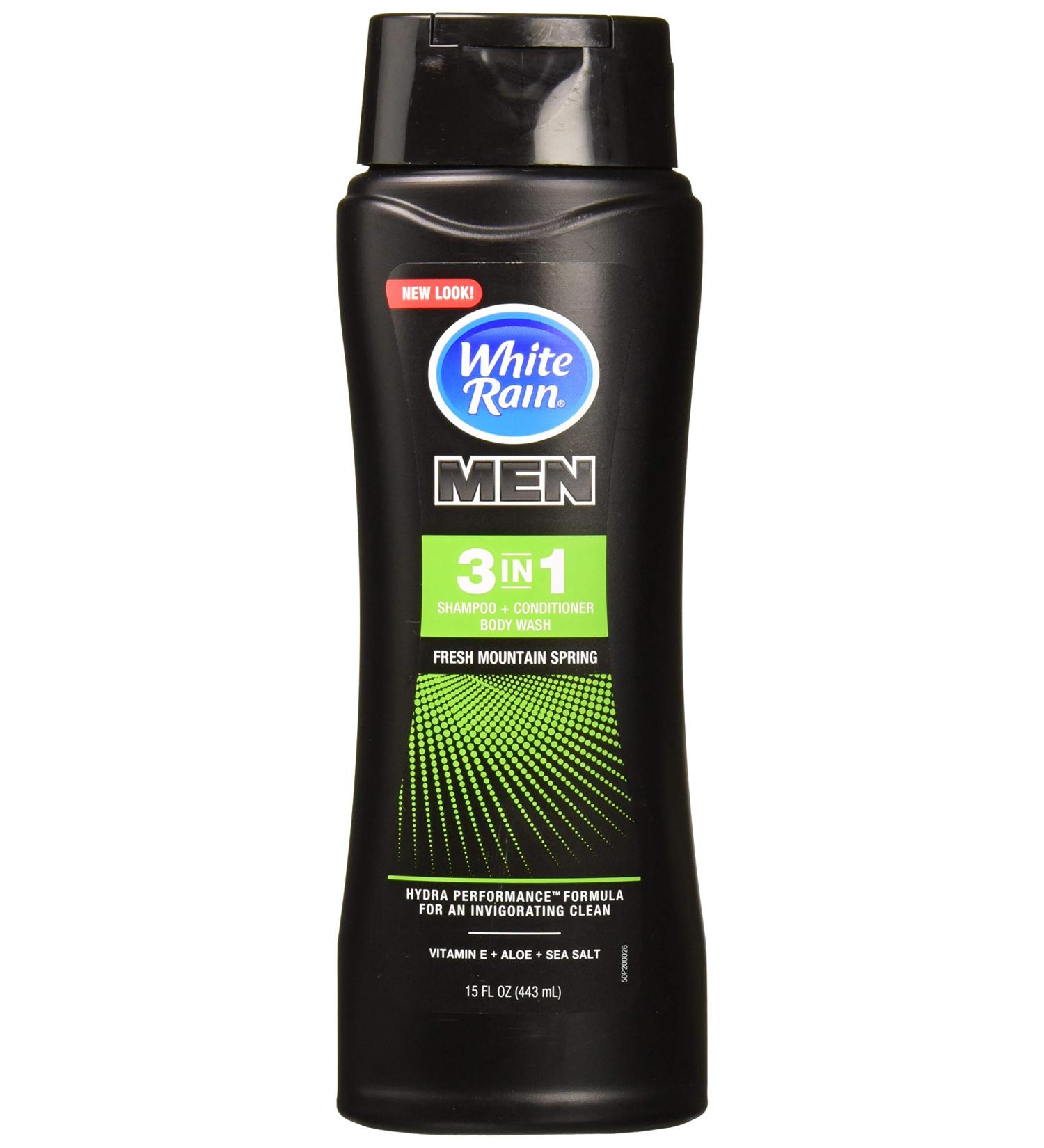 Buy White Rain For Men 3-in-1 Shampoo Conditioner & Body Wash - Fresh Mountain | Enhance Your Grooming Routine - Buy Online on GoSupps.com