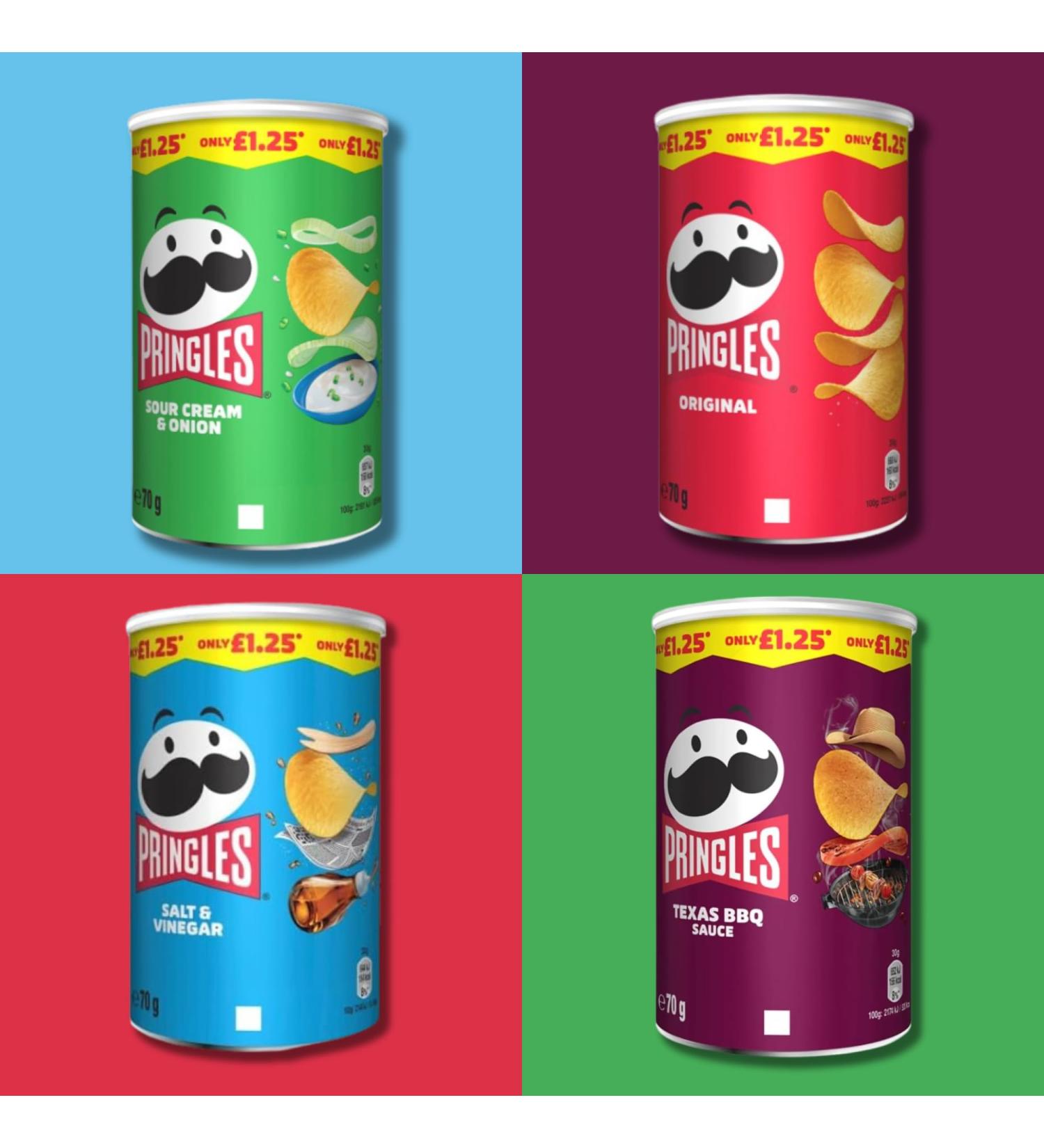 Fantastic Trade Store's Crisps Collection (Pringles Mix & Match Collection 12x70G) - Buy Online on GoSupps.com