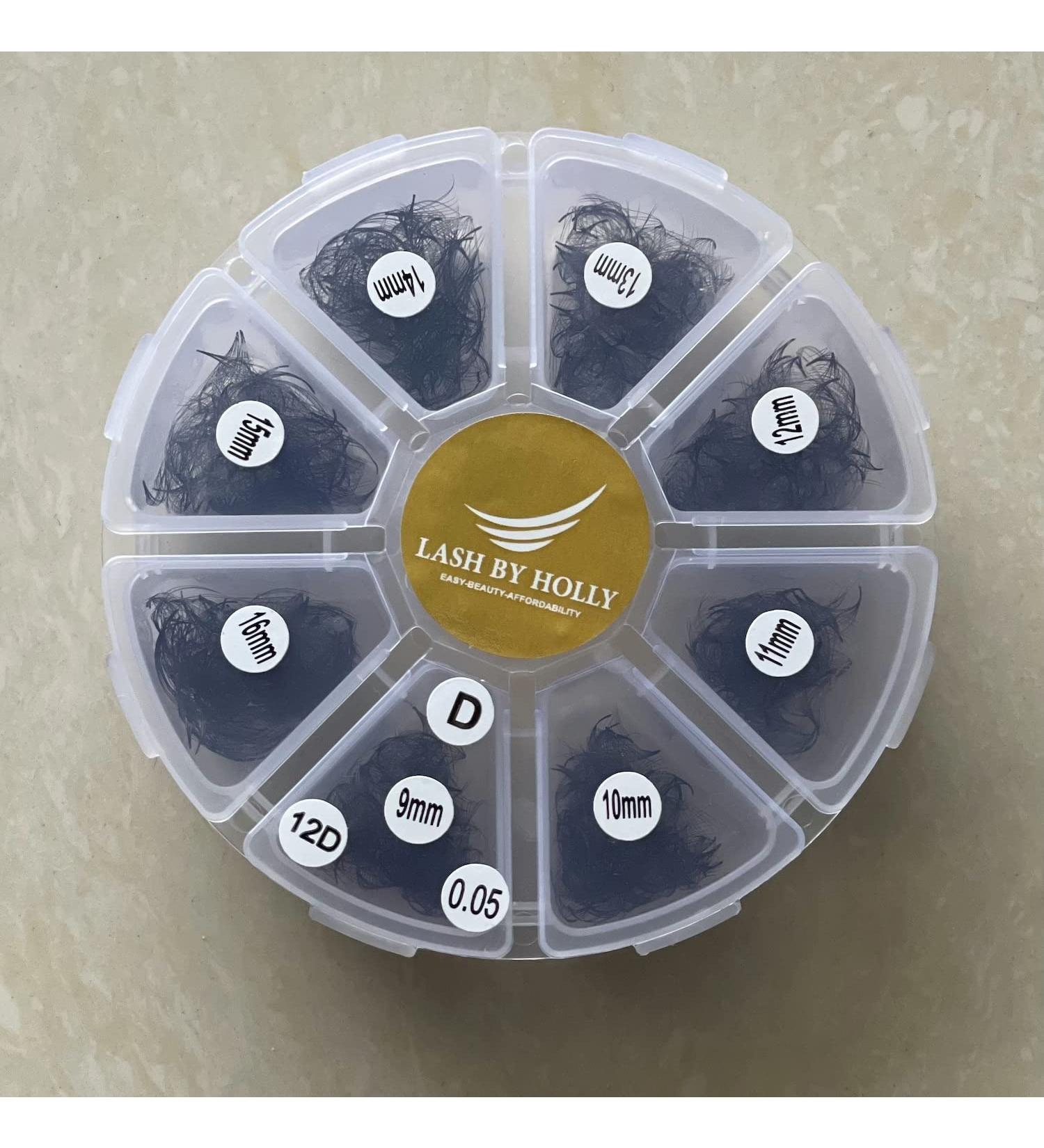 800 Fans Lash by Holly Pre-Made Hand Made Fans - Mix Lengths 9-15mm (5D800FAN-D - Buy Online on GoSupps.com