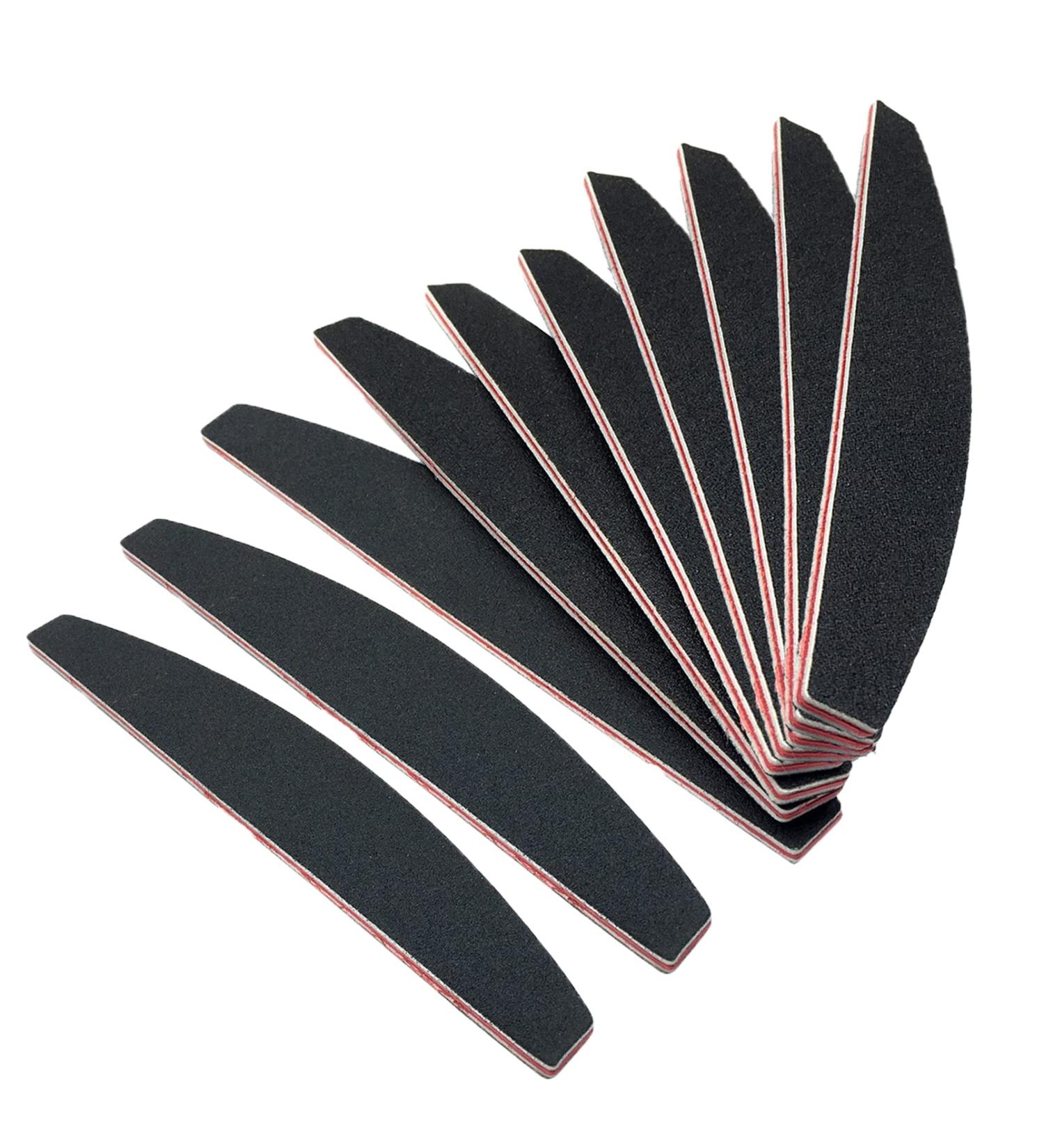 10PCS Nail Files Professional Emery Boards for Acrylic and Gel Nails Nail Files Professional Thick Toenails Nails Treat Manicure File Set for Women Girls (10pcs Nail Files) - Buy Online on GoSupps.com