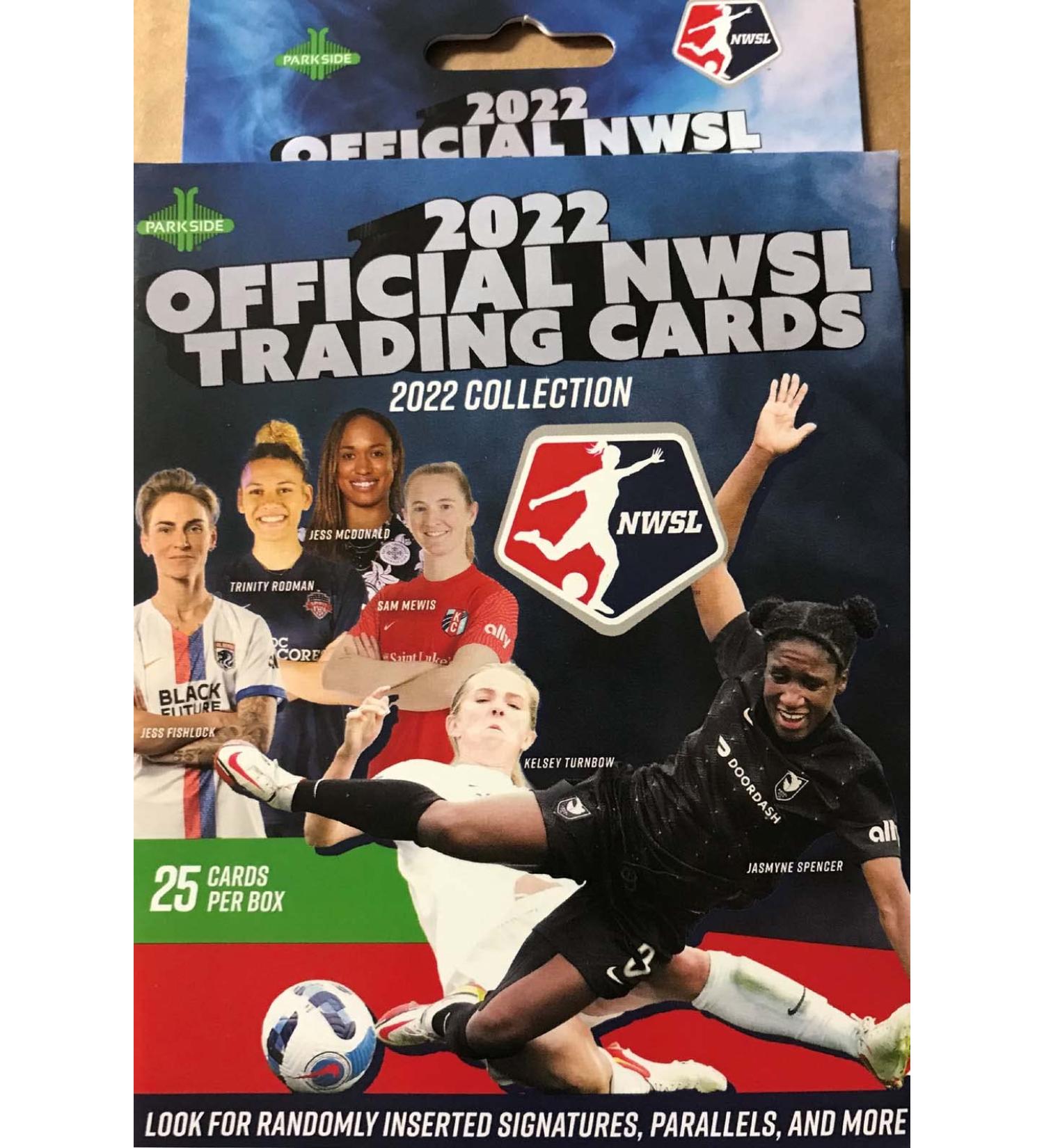 2022 NWSL Women's Soccer Trading Card Box | 25 Cards, 2 Parallels, 3 Inserts, Autographs & More! - Buy Online on GoSupps.com