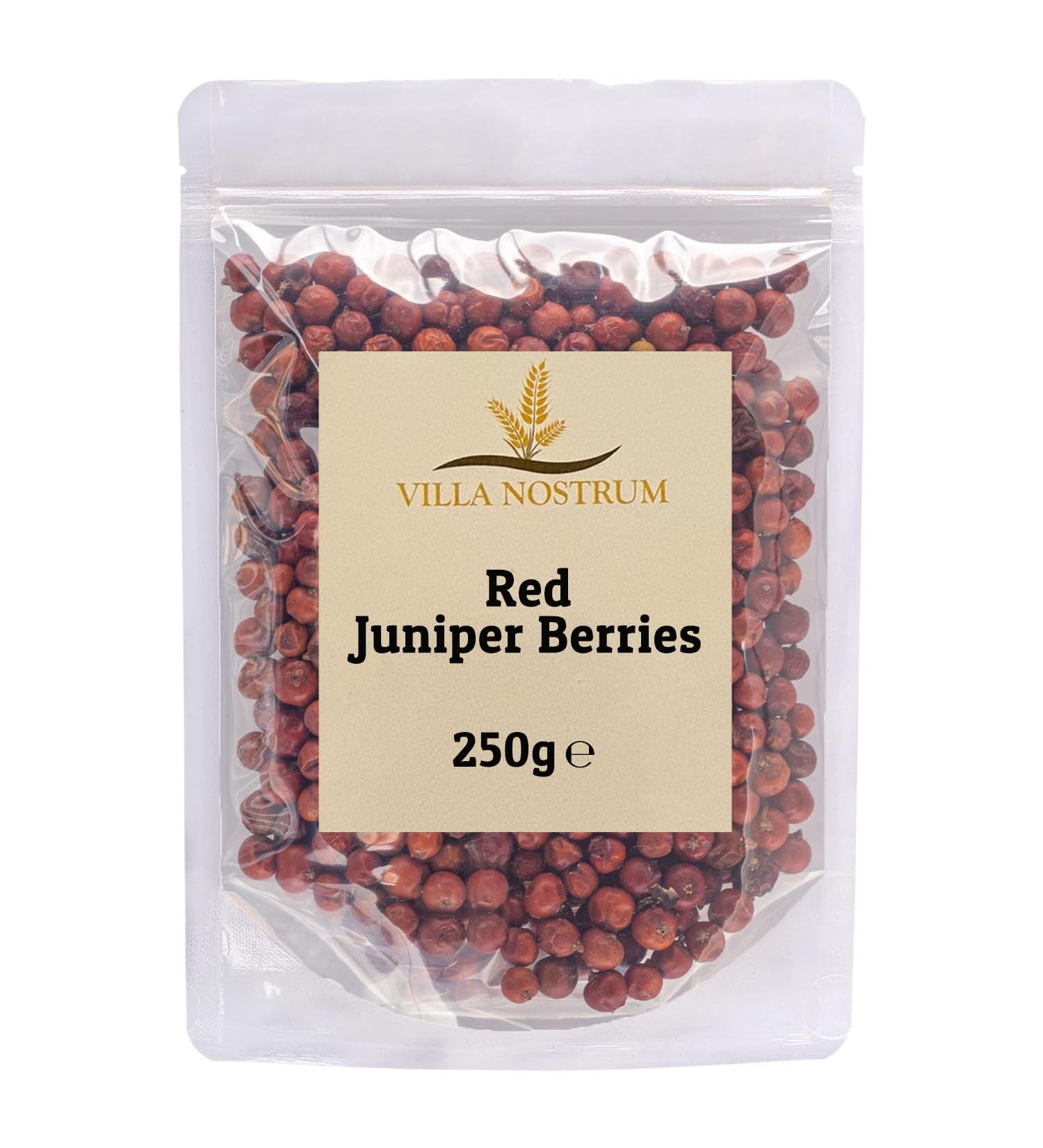 Red Juniper Berries 250g by Villa Nostrum