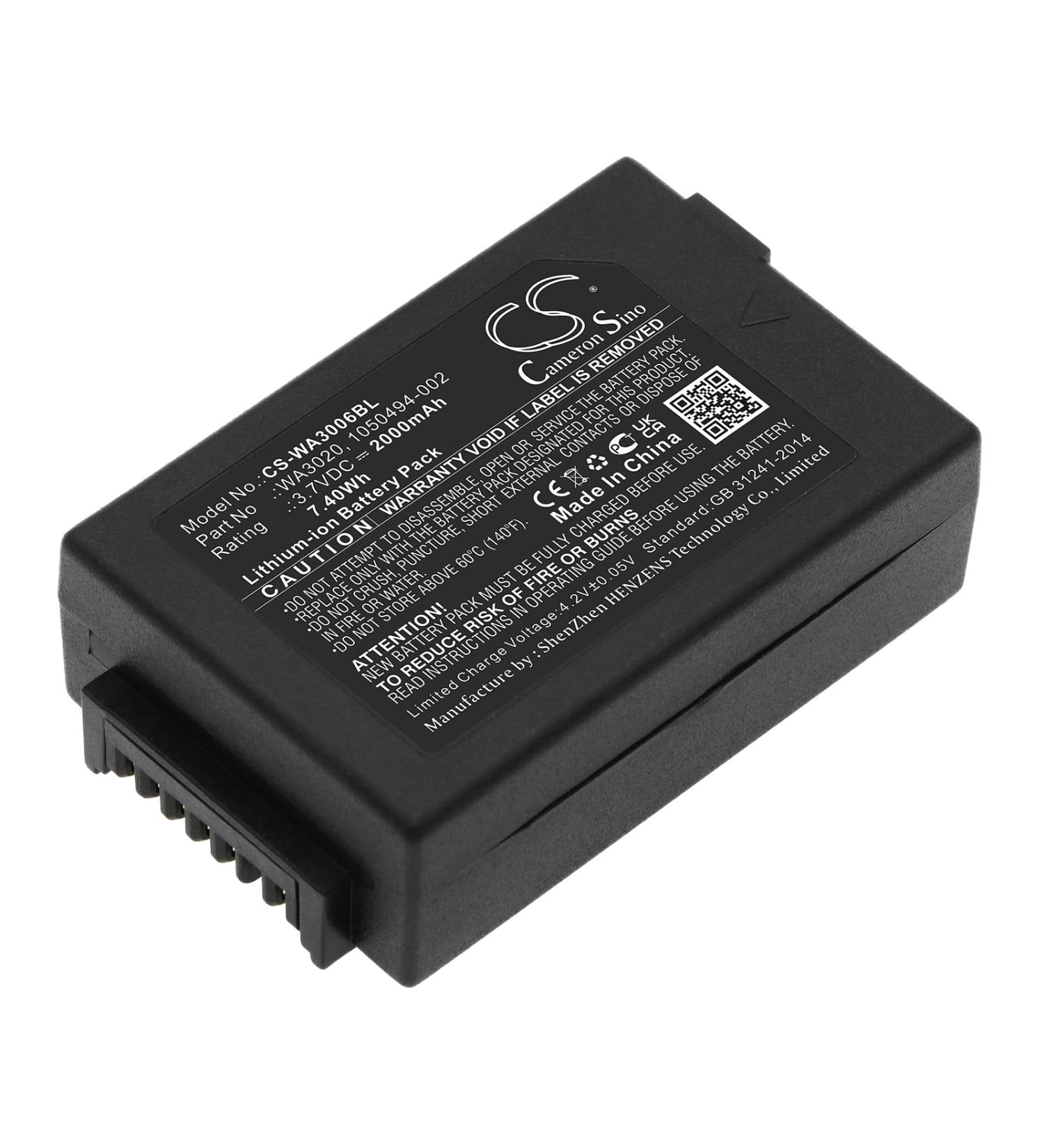 3.7V High-Performance Replacement Battery for Pantone 7527C S750 S7525C S86T - 2000mAh | International Shipping Available - Buy Online on GoSupps.com