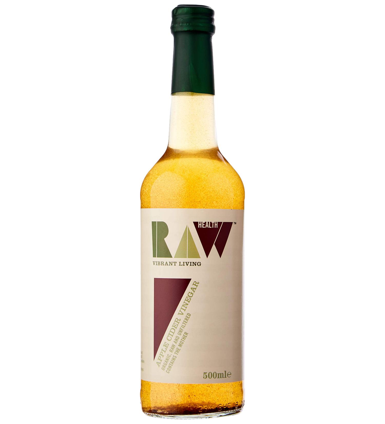Raw Health Organic Raw Cider Vinegar with Mother 500 ml - Buy Online on GoSupps.com