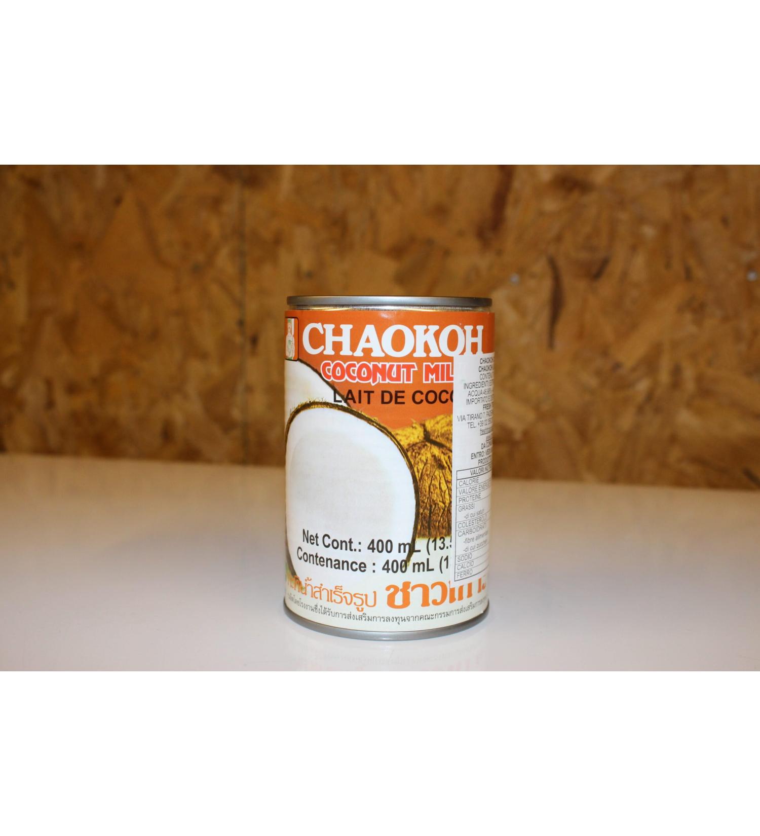Chaokoh Coconut Milk 400ml - Pack of 12 | Premium Quality | Rich and Creamy | Pure and Natural | Premium Thai Coconut Milk  - Buy Online on GoSupps.com