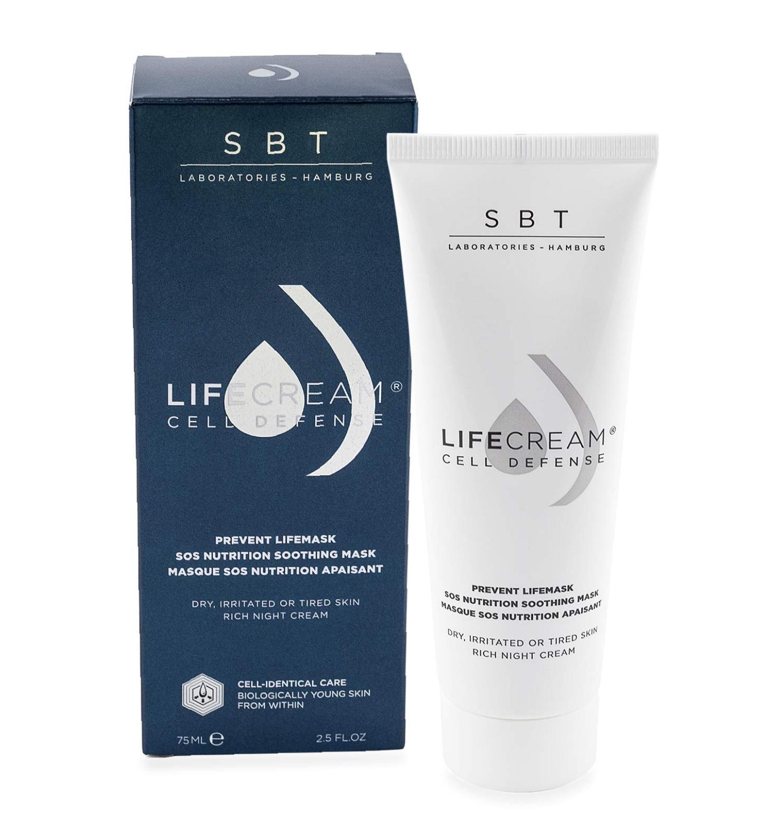 SBT SOS Soothing Mask & Cream Anti-Aging Skin Care Silicone-Free 75ml | Dermatologically Tested for Youthful Skin - Buy Online on GoSupps.com