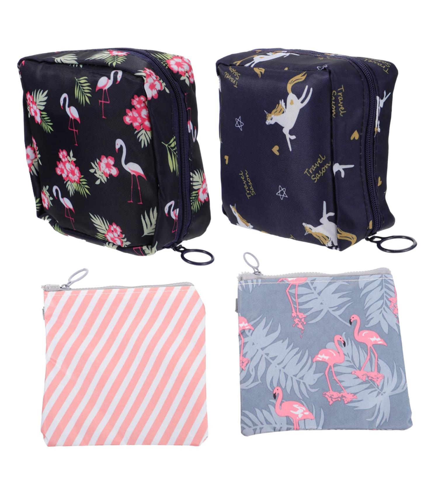 Ipetboom Women's Bandage Storage Bag - 4-Piece Multifunctional Wallet for Hygiene & Tampons - Buy Online on GoSupps.com