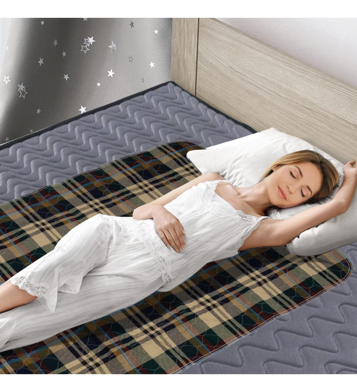 Non-Slip Waterproof Bed Pads 34x36 (2 Pack) | Kids Washable Incontinence Pads - Buy Online on GoSupps.com