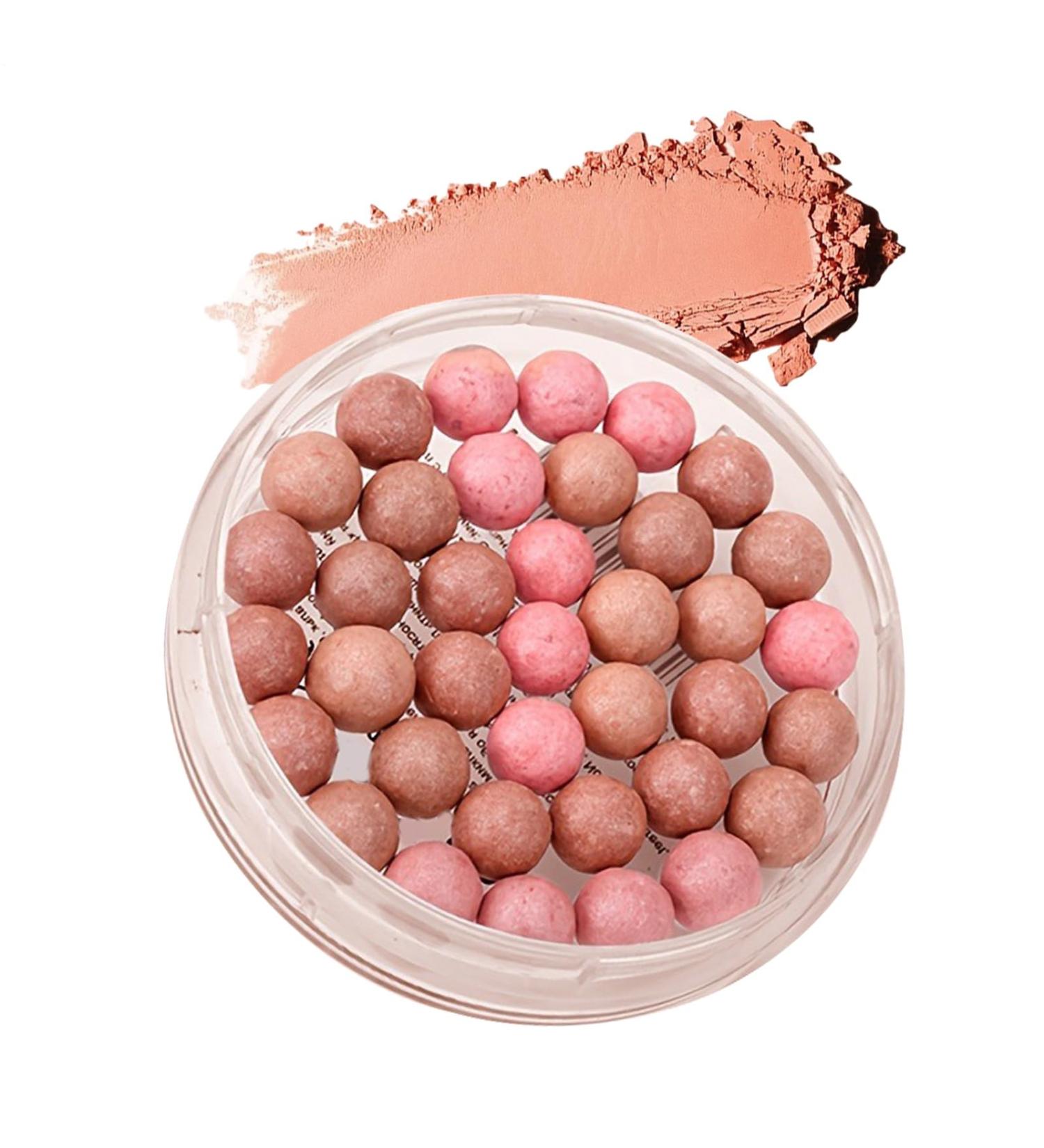  Teksome Blush Face & Cheekbones Bright Powder Beads High Pigmentation Facial Beauty Product And Progressive Application For Women And Teens - Buy Online on GoSupps.com