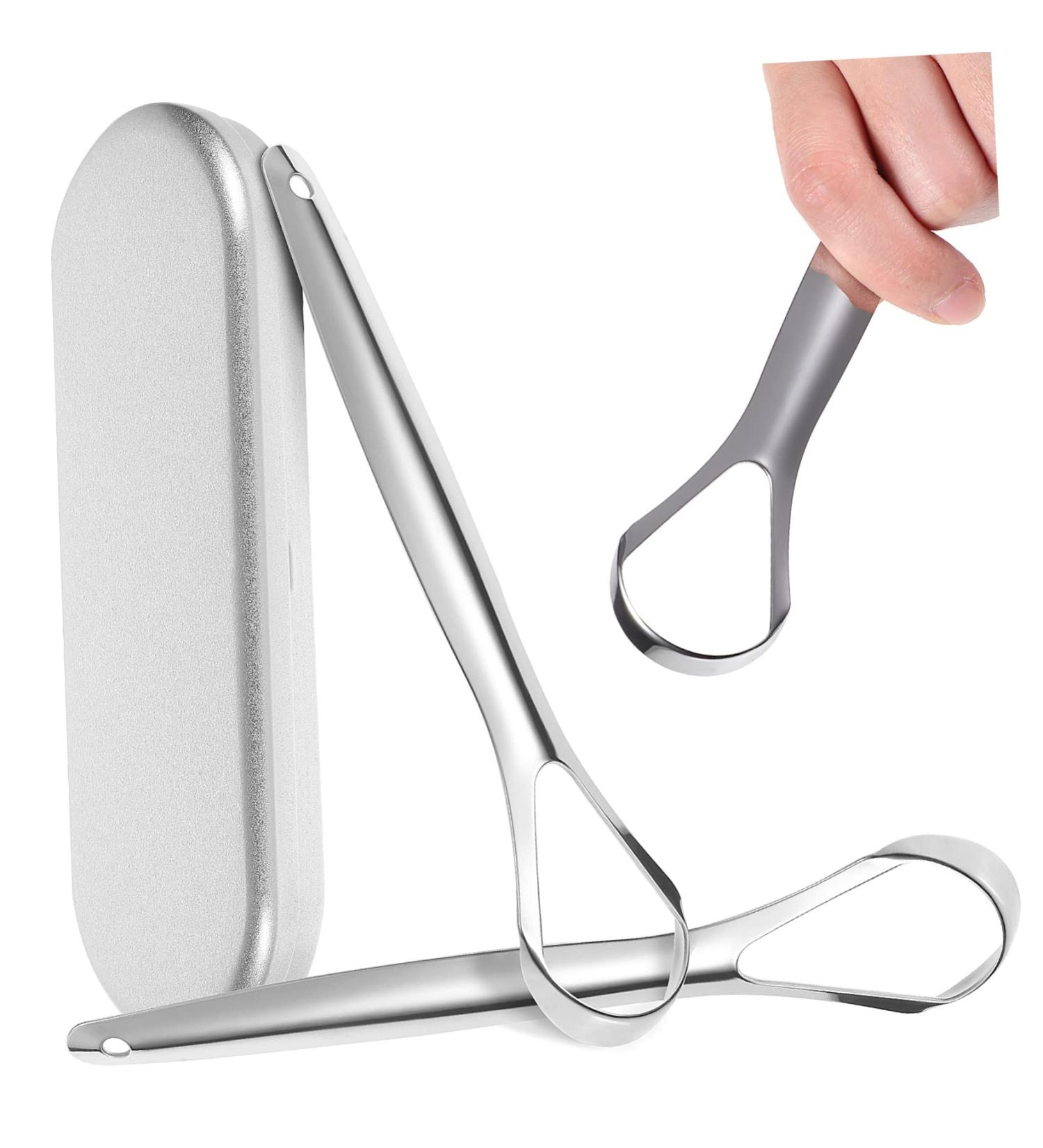 FRCOLOR 2 Pcs Women's Cleaning Products - Stainless Steel Scraper & Brush with Case - Manual Care for Kids - Buy Online on GoSupps.com