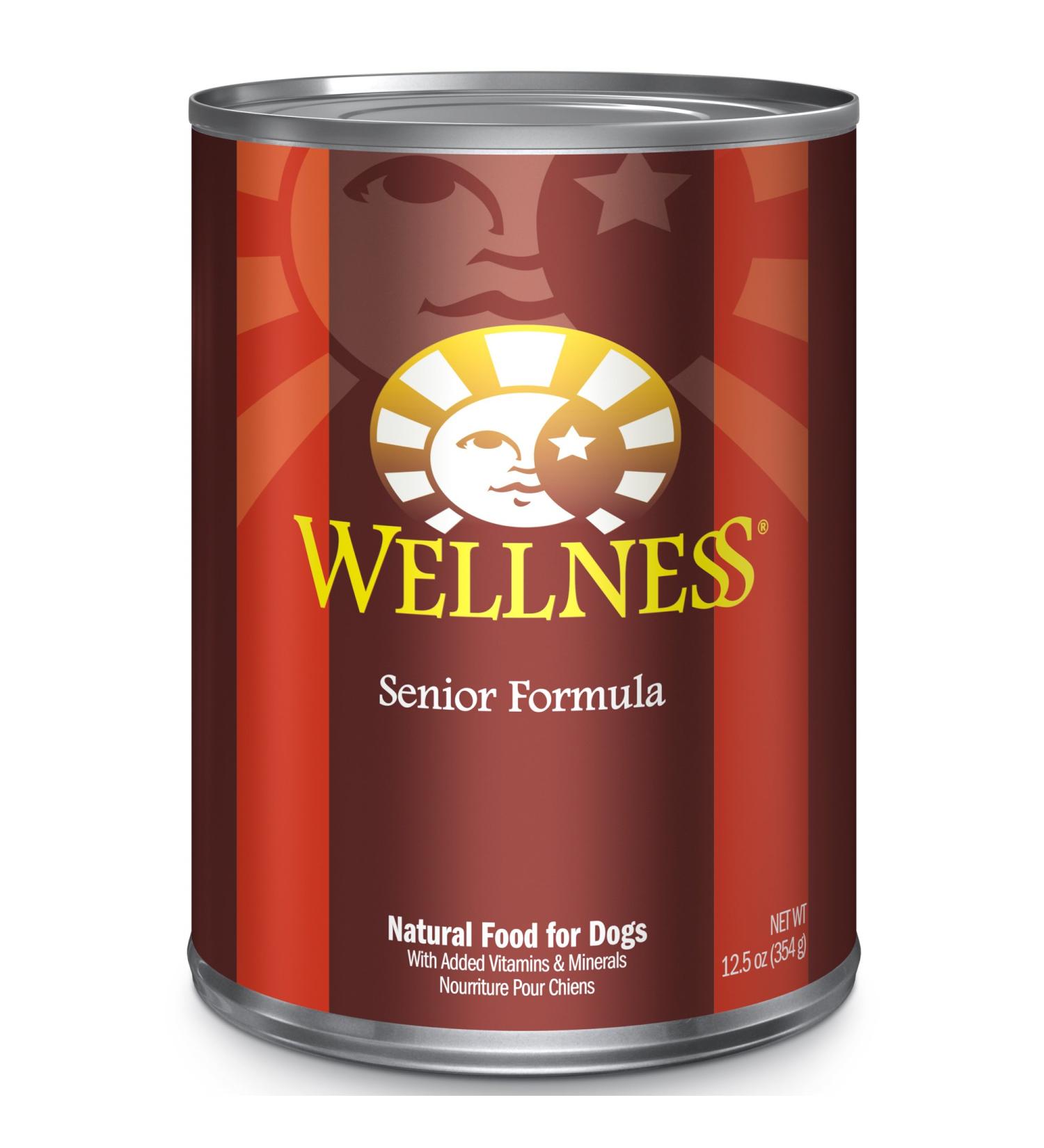 Wellness Complete Health Senior Dog Food - Chicken & Sweet Potato, 12.5 oz (Pack of 12) - Buy Online on GoSupps.com