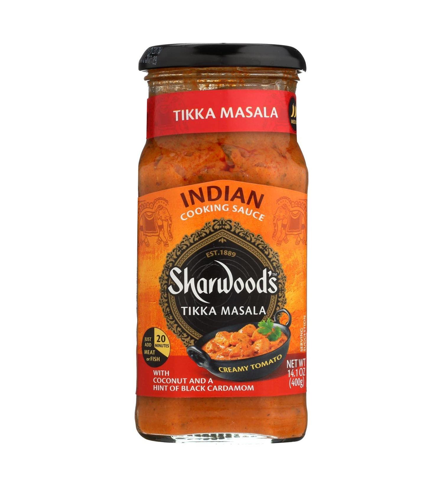 Tikka Masala Cooking Sauce 14.10 oz - Case of 6 | Authentic Indian Flavor - Buy Online on GoSupps.com