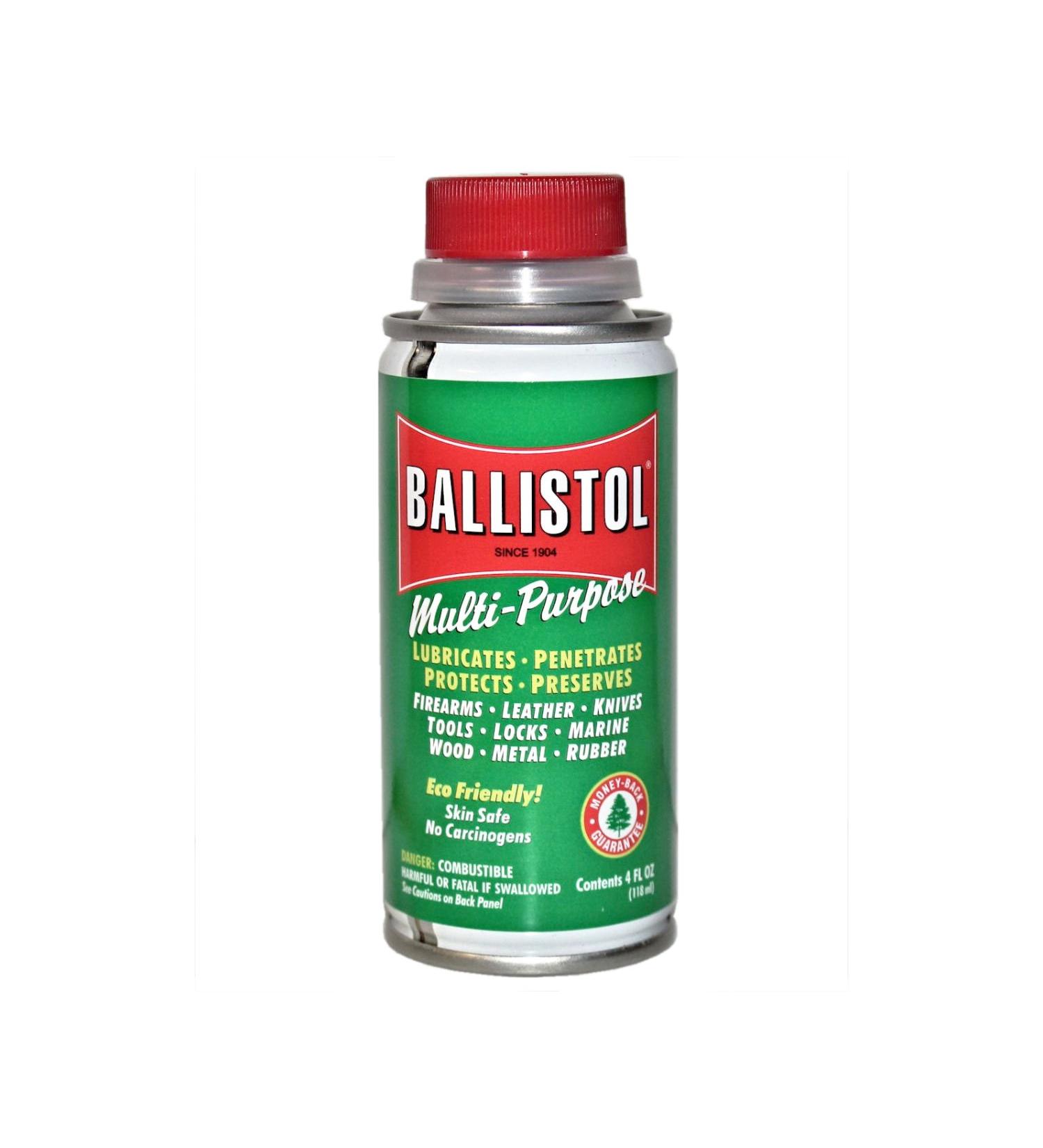 Ballistol Multi-Purpose Lubricant Cleaner Protectant, 4-Ounce, BO120045, Green